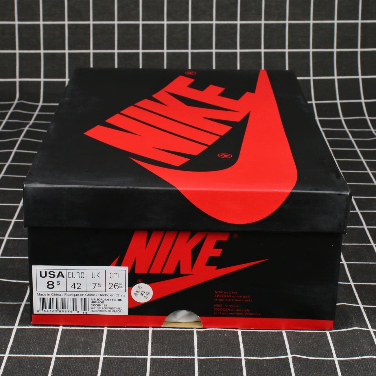 Air Jordan 1 Retro High OG Black Toe Replica