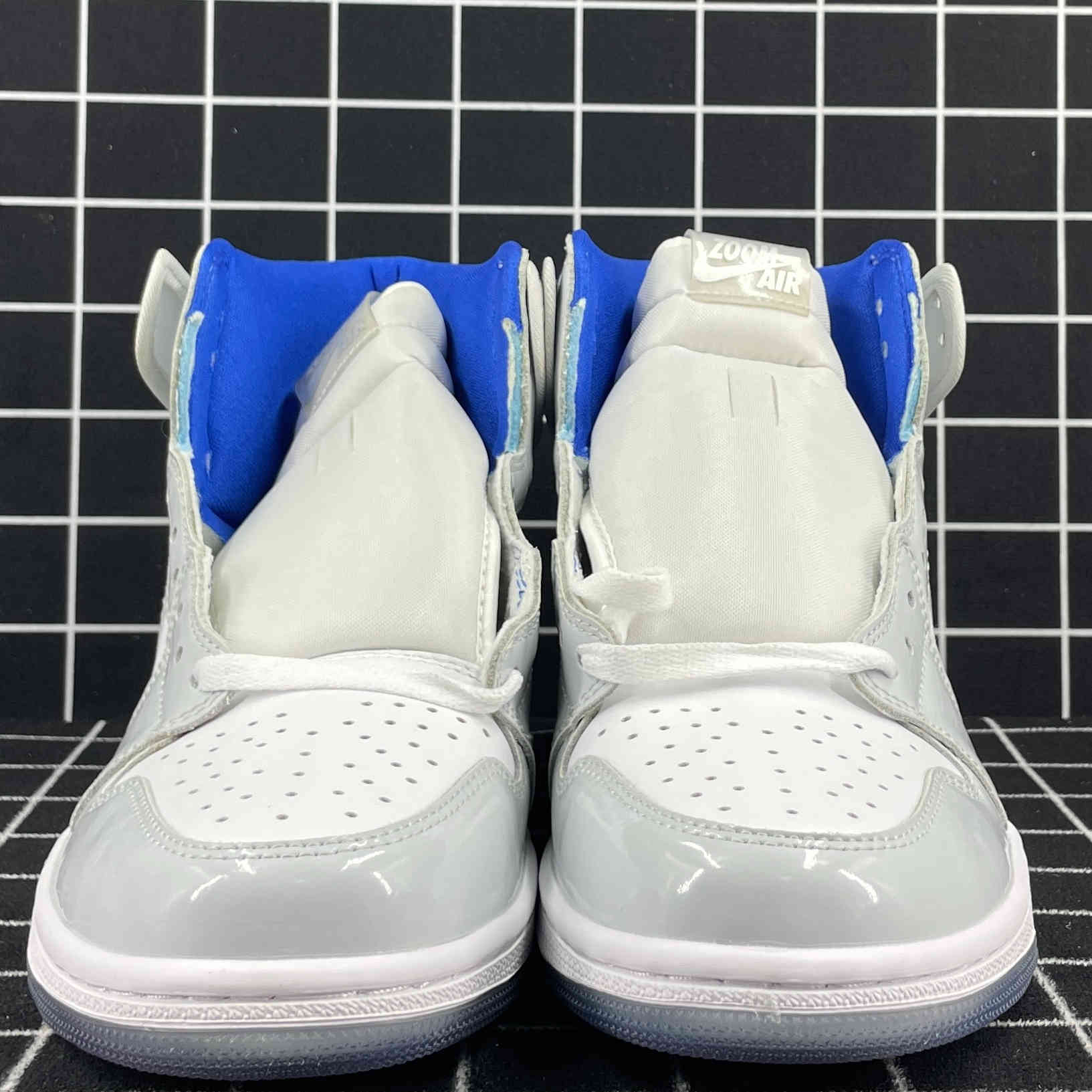 Jordan 1 Retro High Zoom White Racer Blue Replica