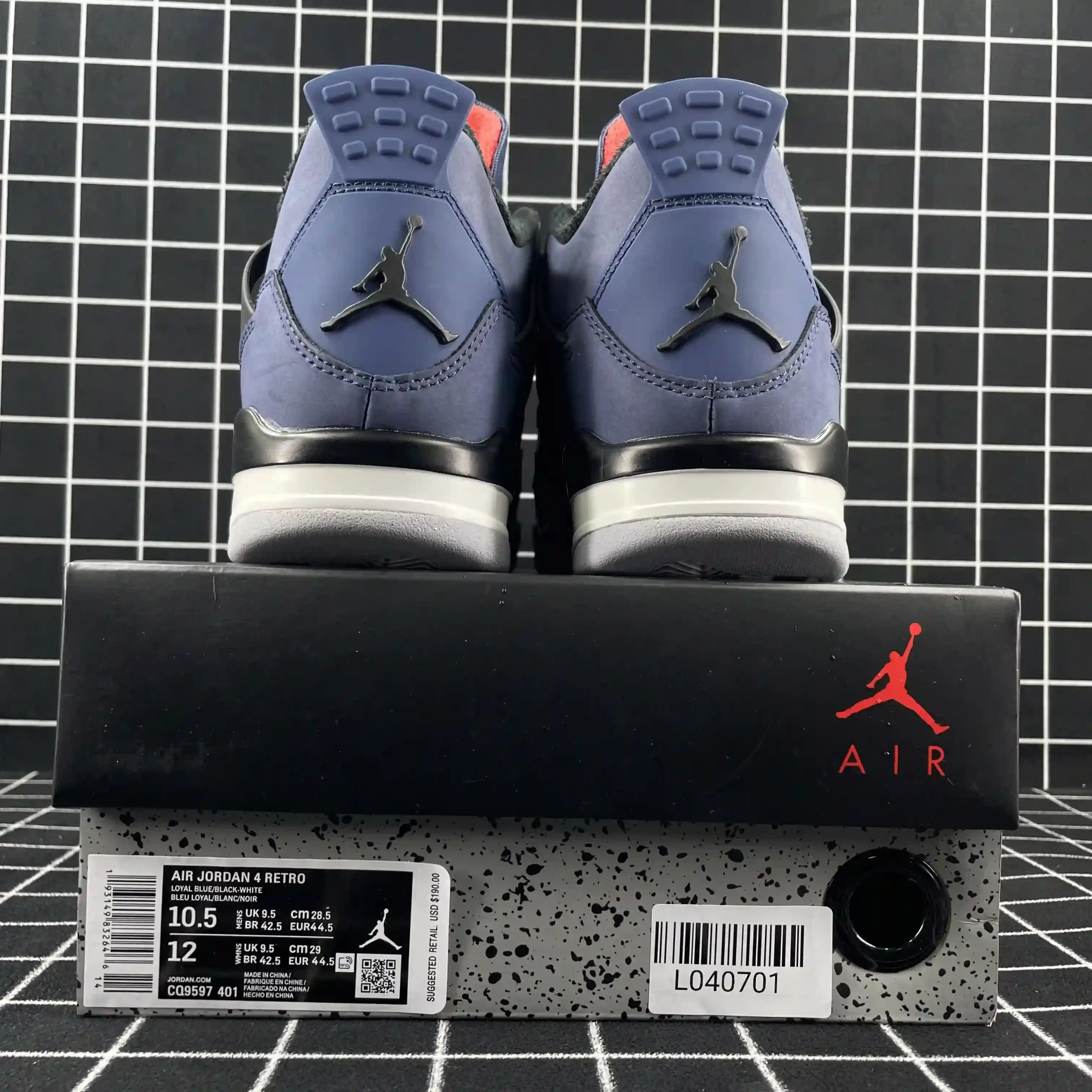 Jordan 4 Retro Winterized Loyal Blue Replica