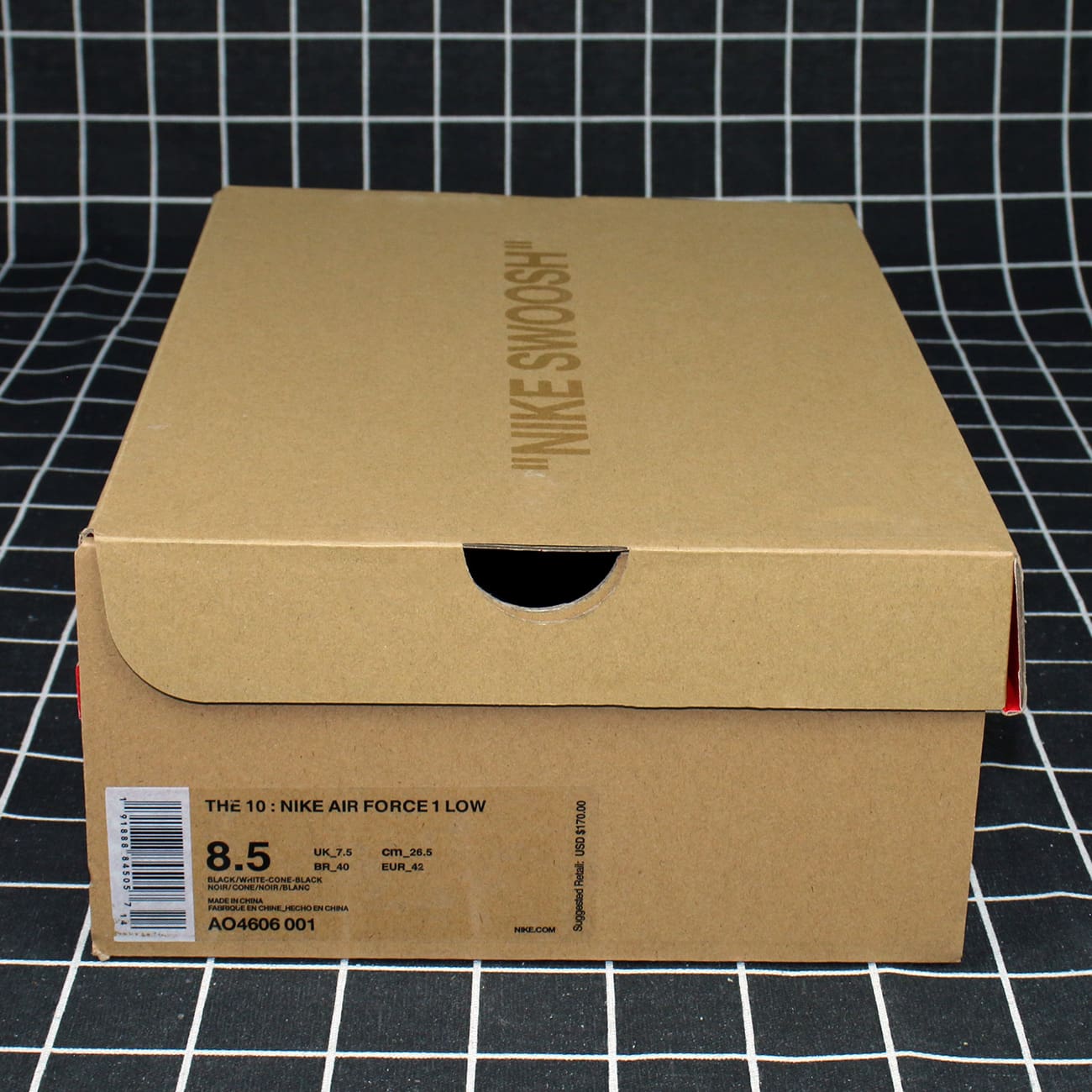 Nike Air Force 1 Low Black White Replica