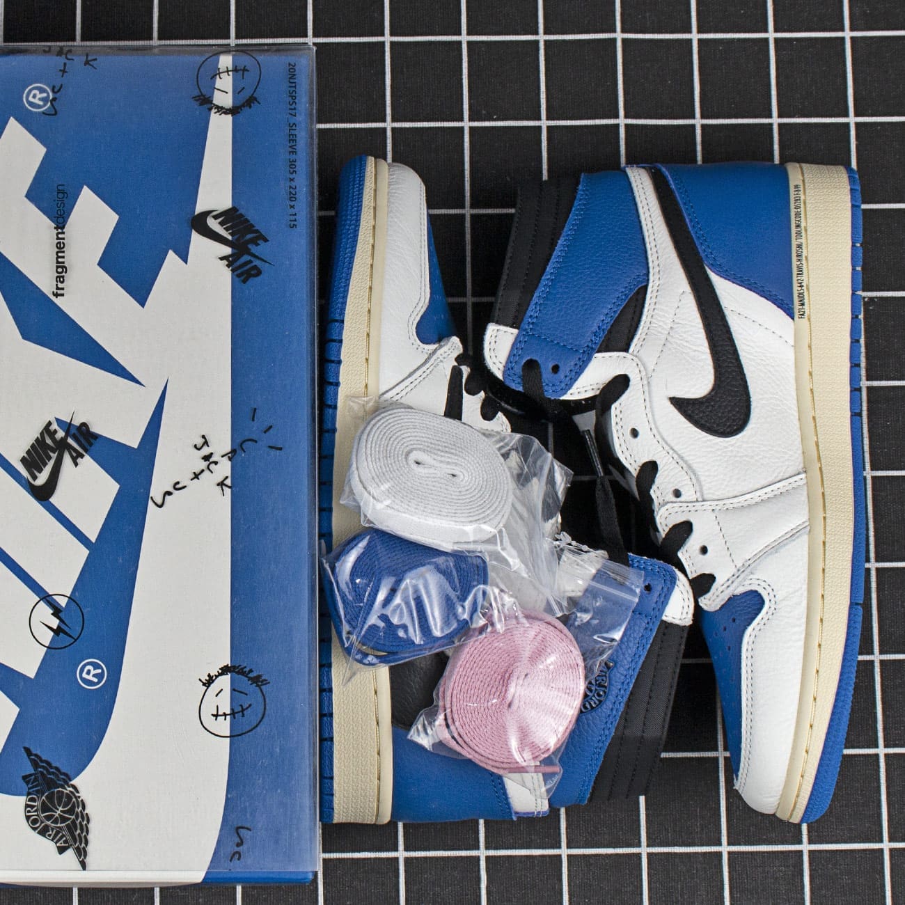 Fragment Design x Travis Scott x Air Jordan 1 Replica