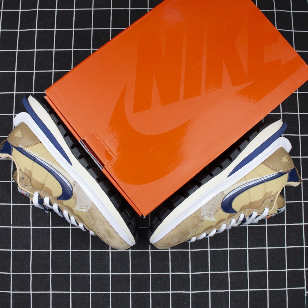 Sacai x Nike VaporWaffle “Sesame Blue Void” Replica