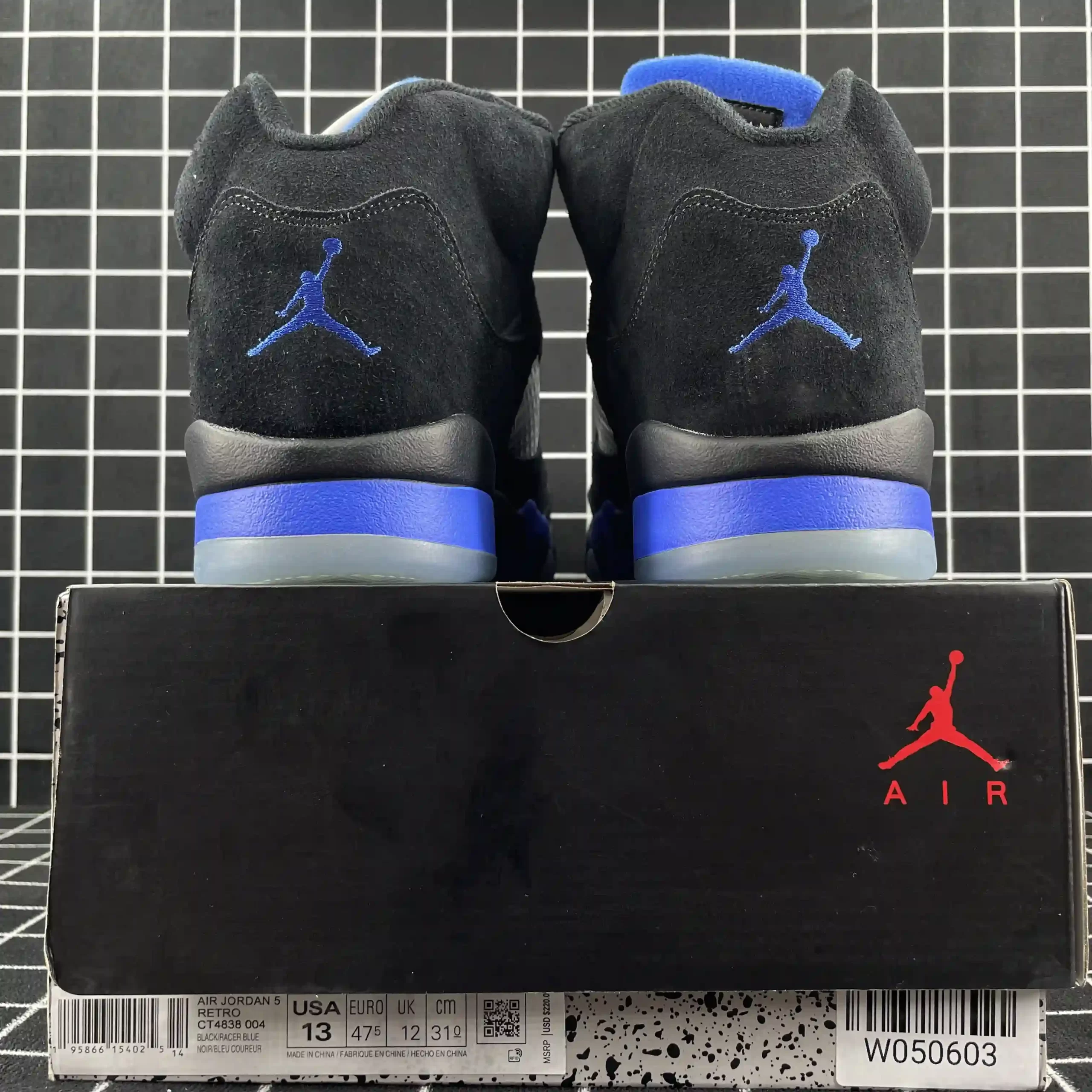 Air Jordan 5 Retro Racer Blue Replica