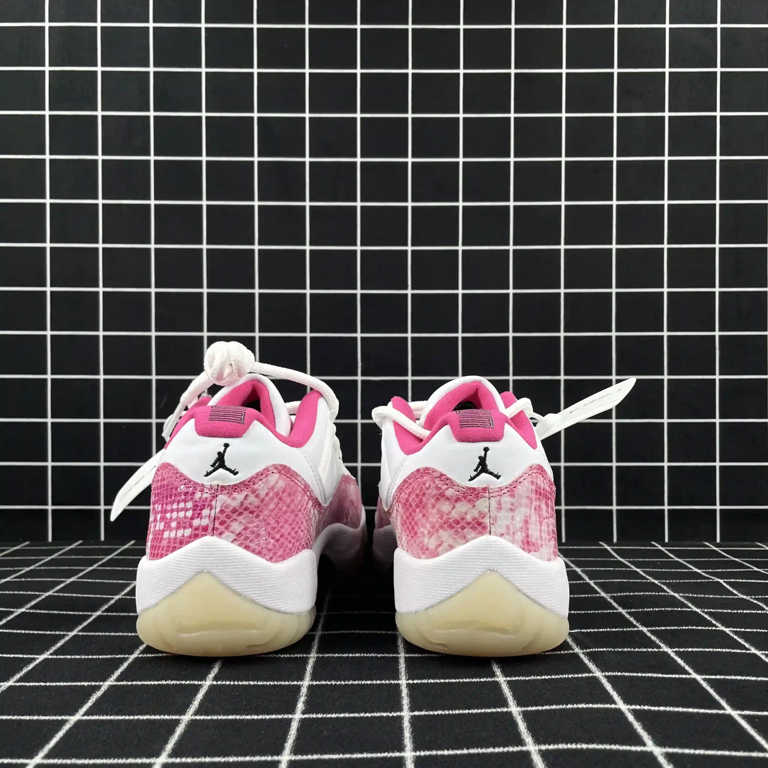 Jordan 11 Retro Low Pink Snakeskin Replica