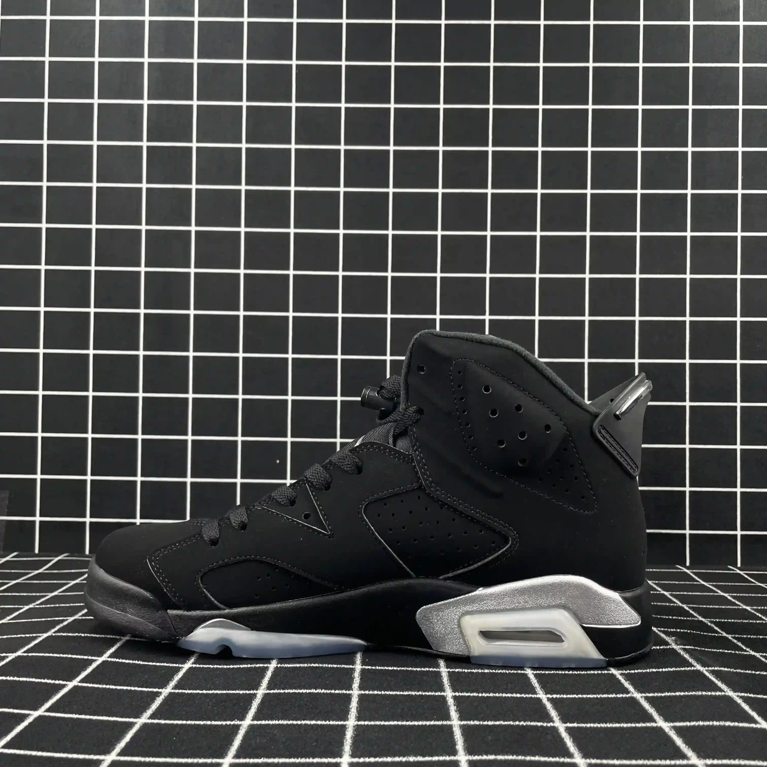 Jordan 6 Retro Chrome Metallic Silver Replica