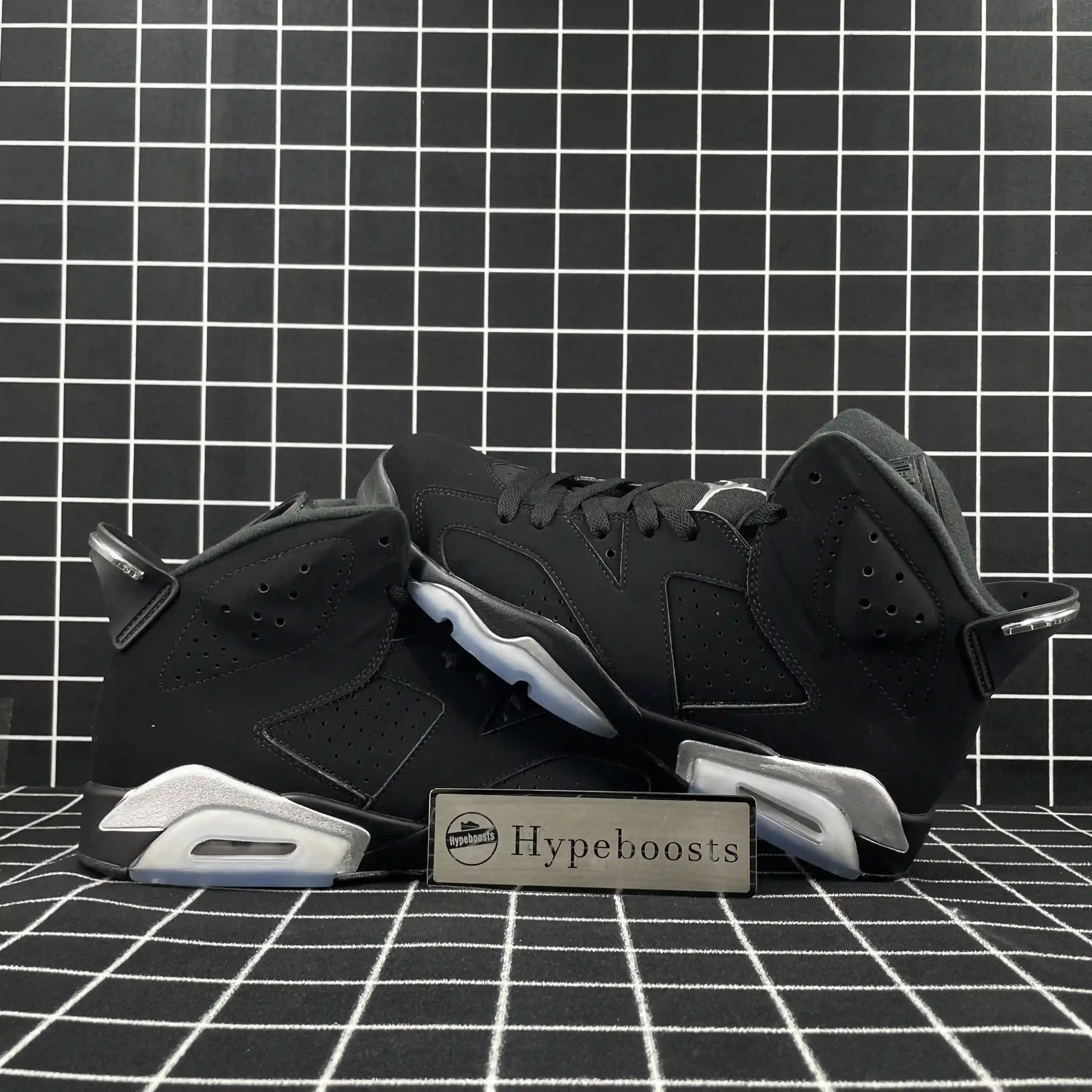 jordan 6 retro Ch*0me metallic silver replica