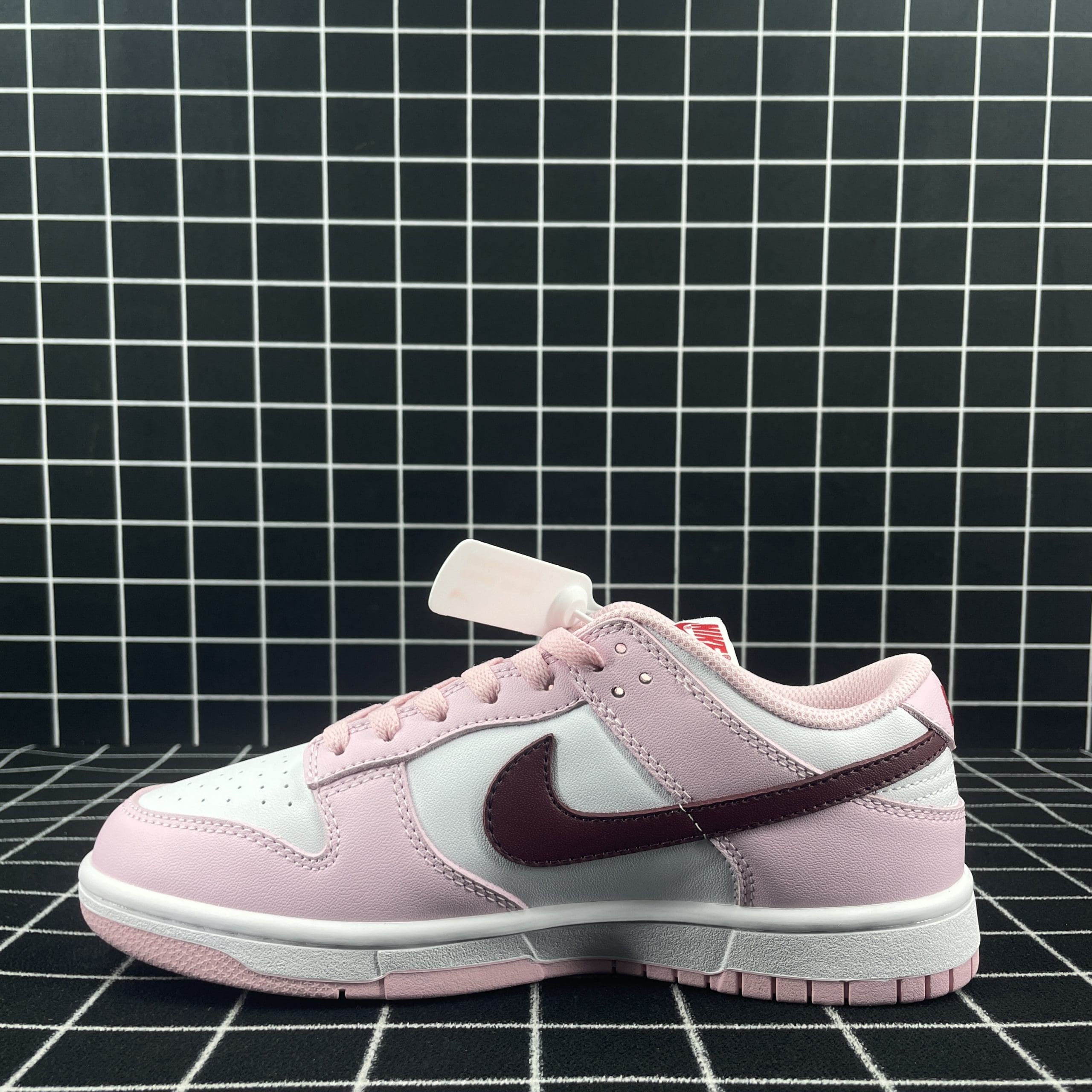 Nike Dunk Low Pink Foam Red White Replica