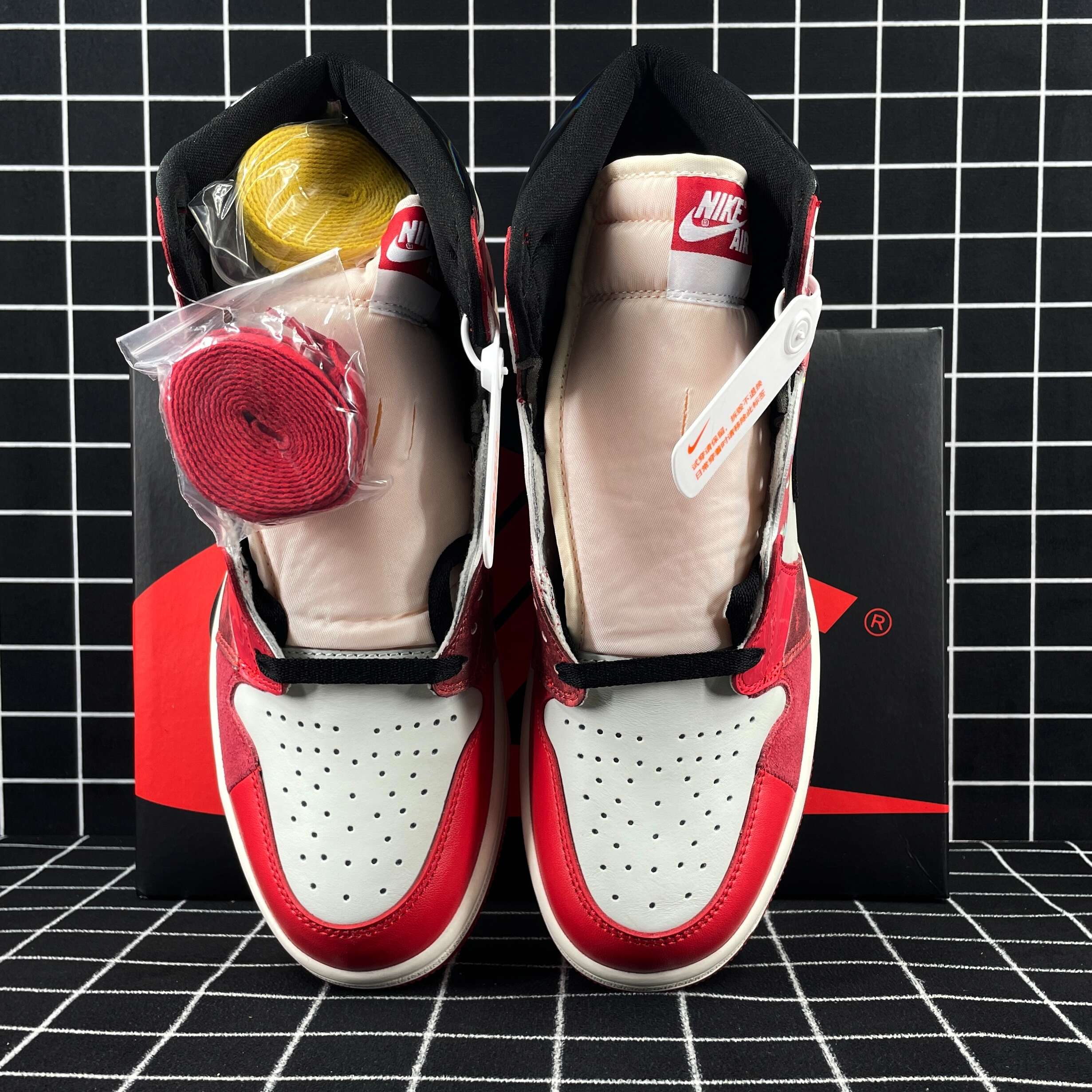 Jordan 1 High OG Spider-Man Across the Spider-Verse Replica