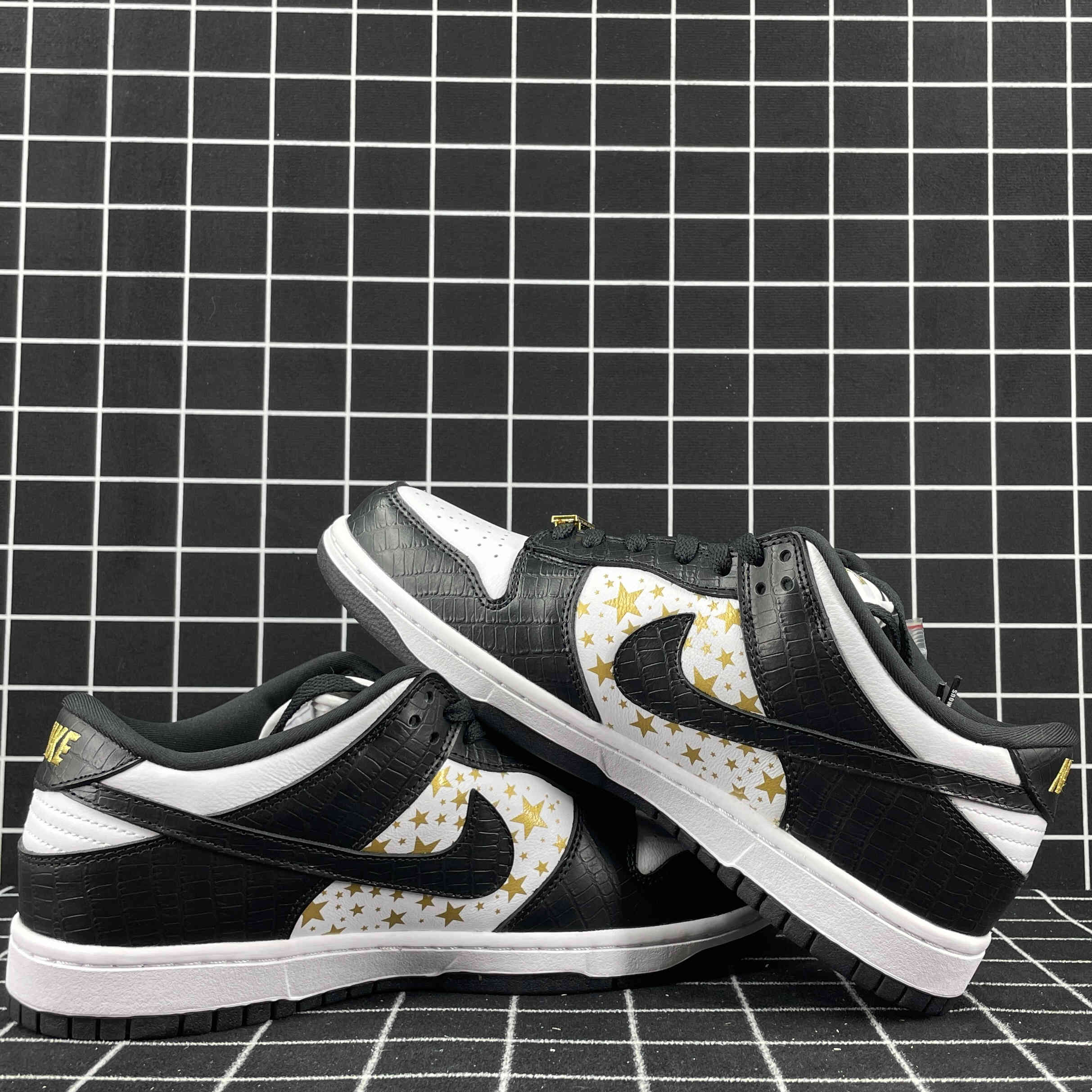 S*pre x dunk low og sb qs black replica