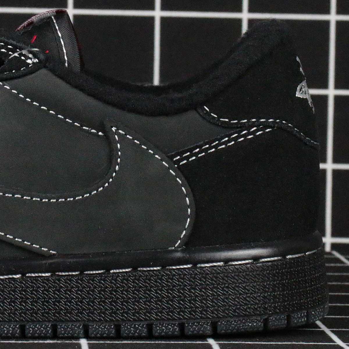 Jordan 1 Retro Low OG SP Travis Scott Black Phantom Replica