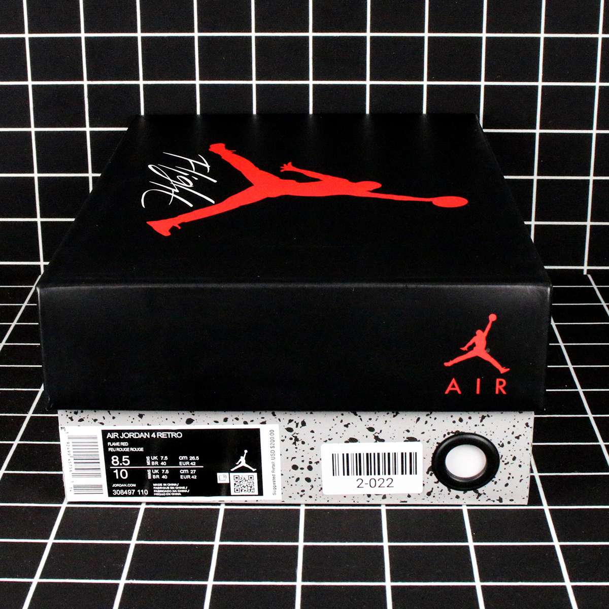 Jordan 4 Retro Fire Red (2020) Replica