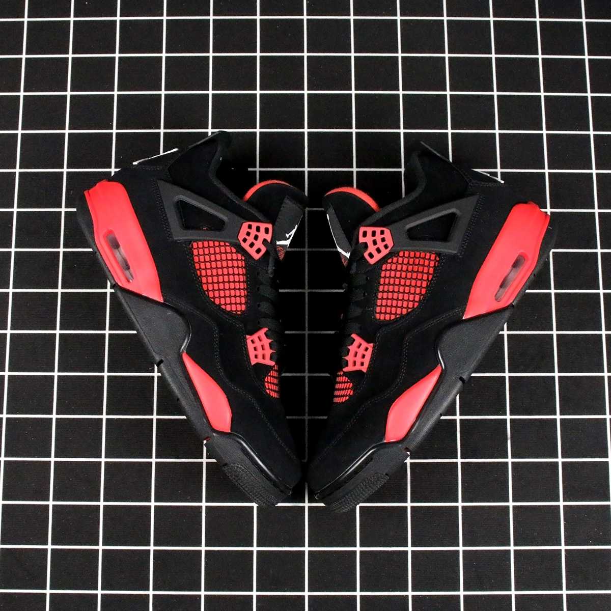 NK Air Jordan 4 Retro Red Thunder Replica