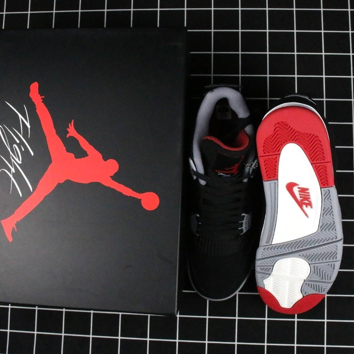 Jordan 4 Retro Bred Replica