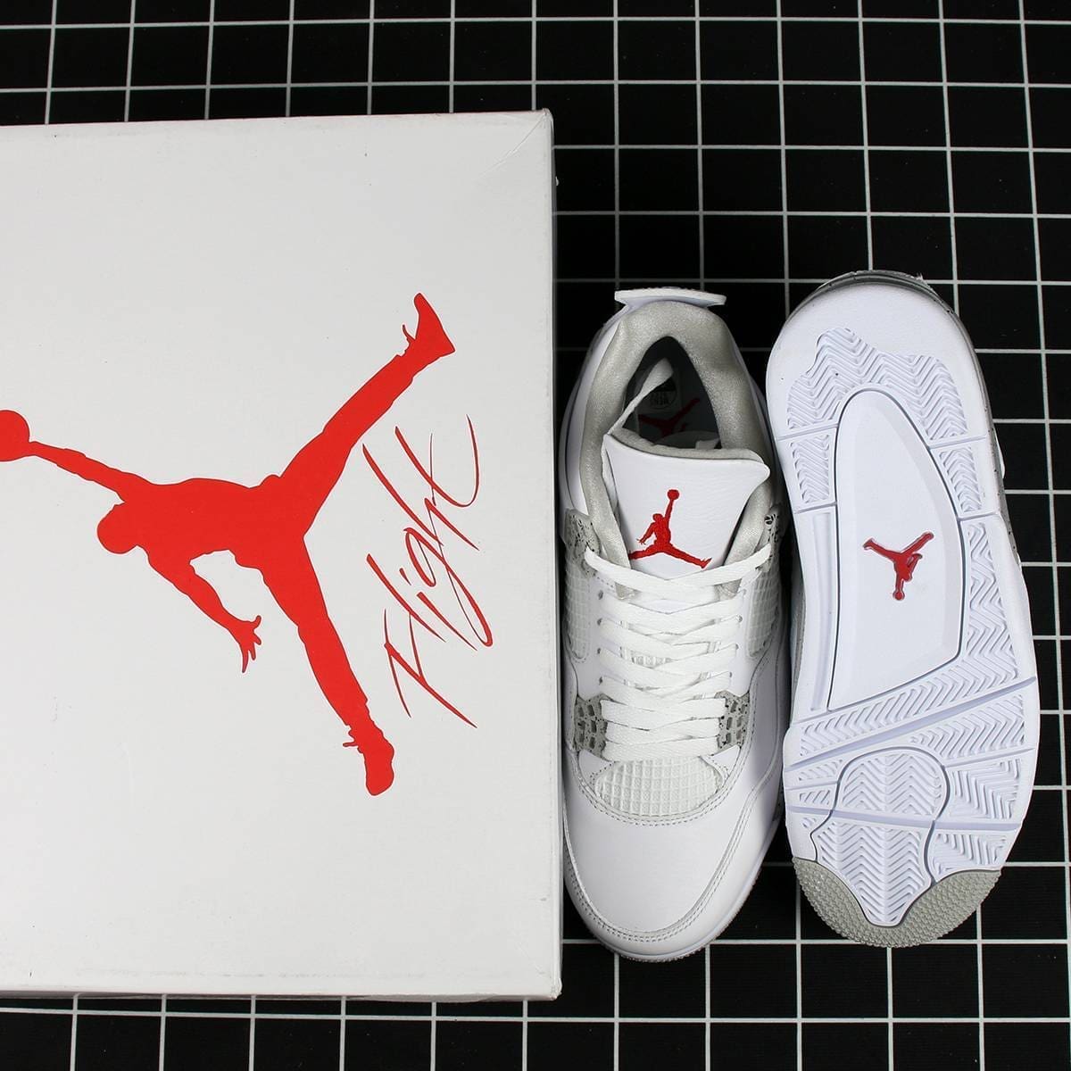 Air Jordan 4 Retro White Oreo Replica