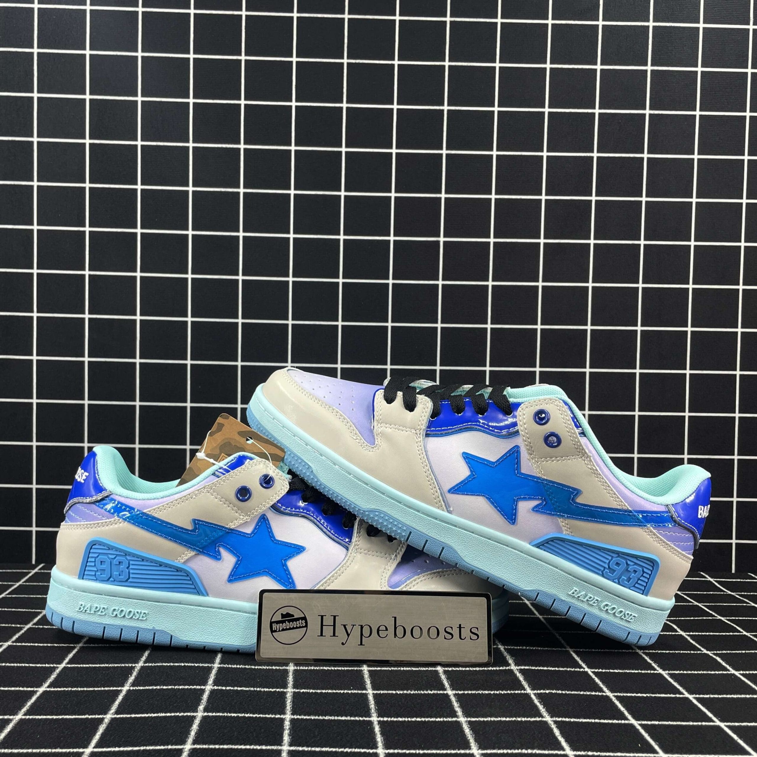 A Bathing Ape Bape Sk8 Sta Blue Replica