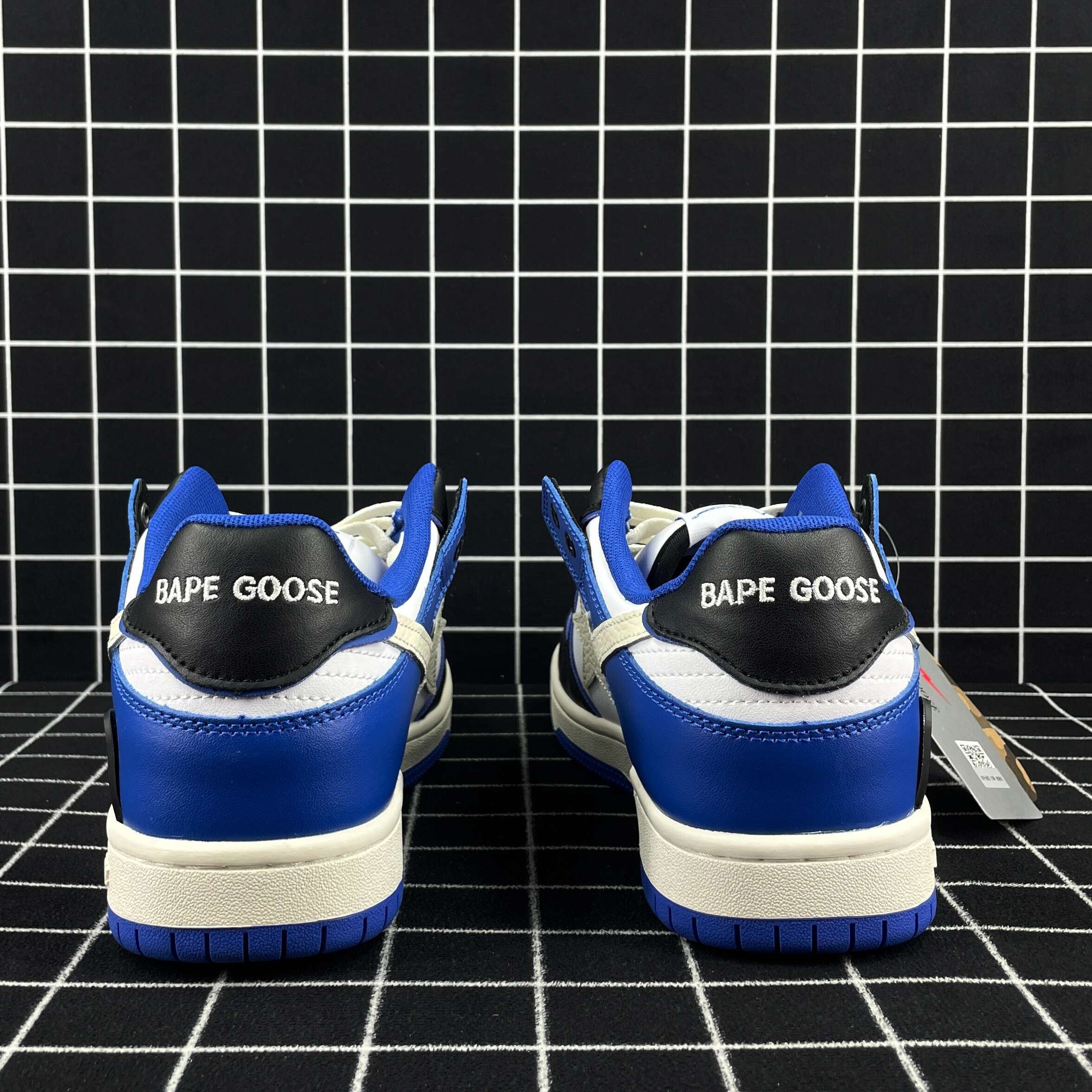 A Bathing Ape Bape Sk8 Sta White Blue Replica