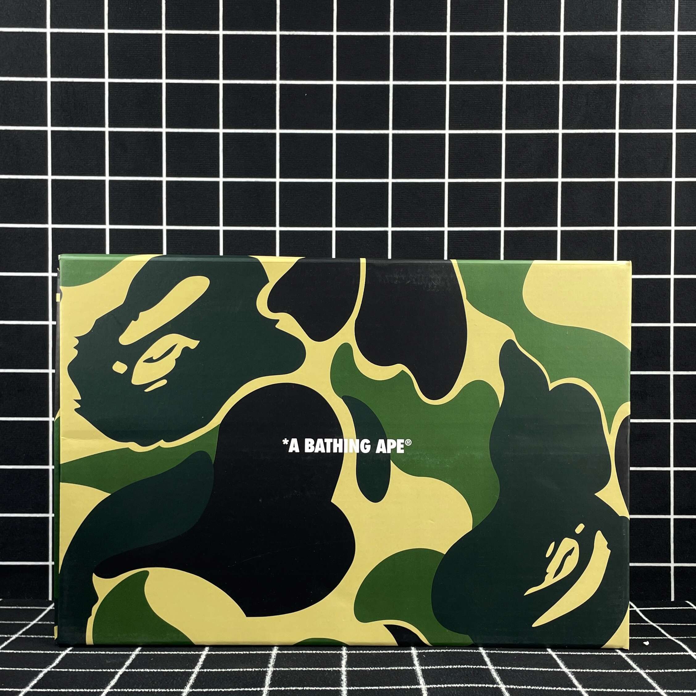 A Bathing Ape Bape Sta Low White ABC Camo Green Replica