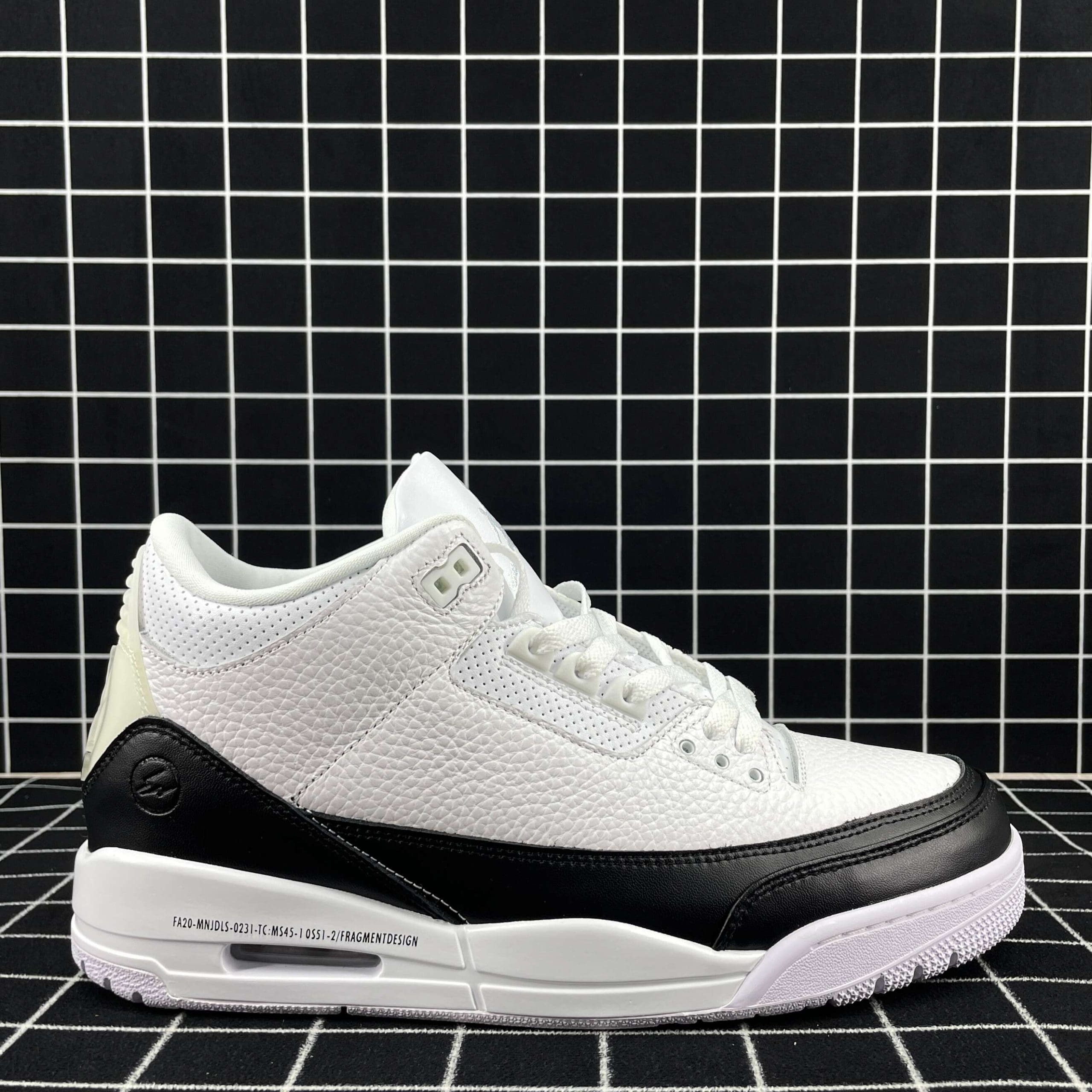 Fragment Design x Air Jordan 3 Retro SP White Replica