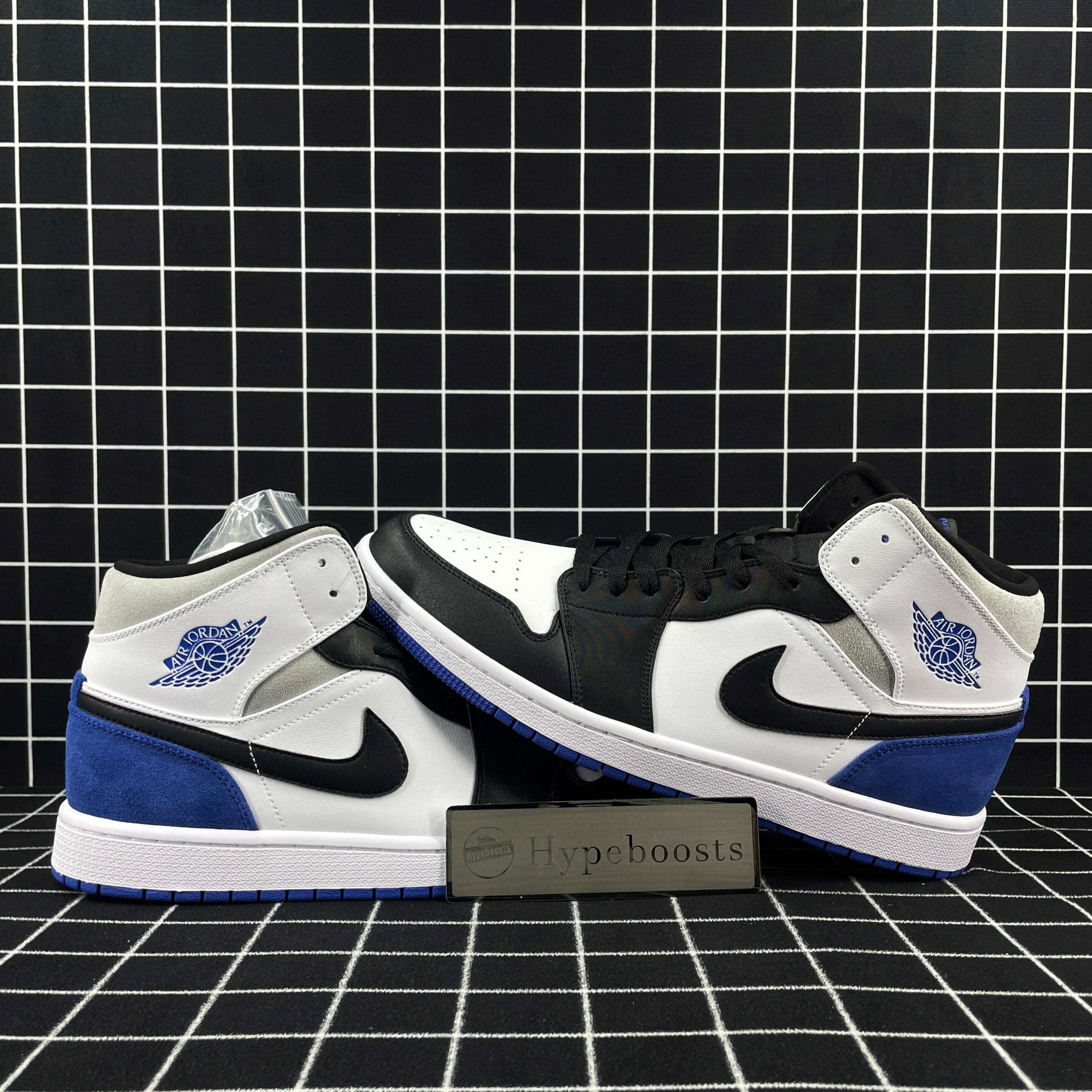 Jordan 1 Mid SE Royal Black Toe Replica