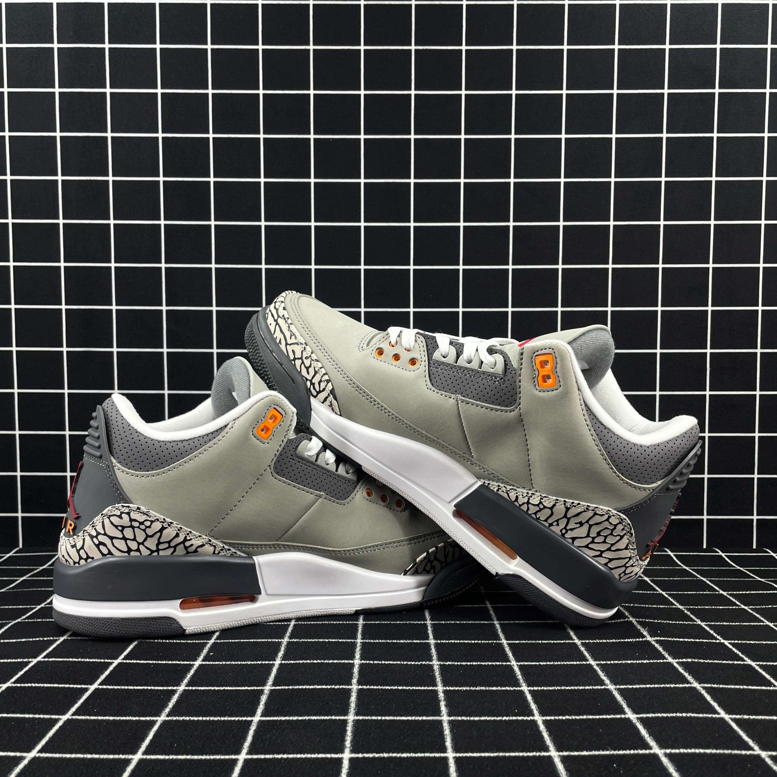 Jordan 3 Retro Cool Grey Replica