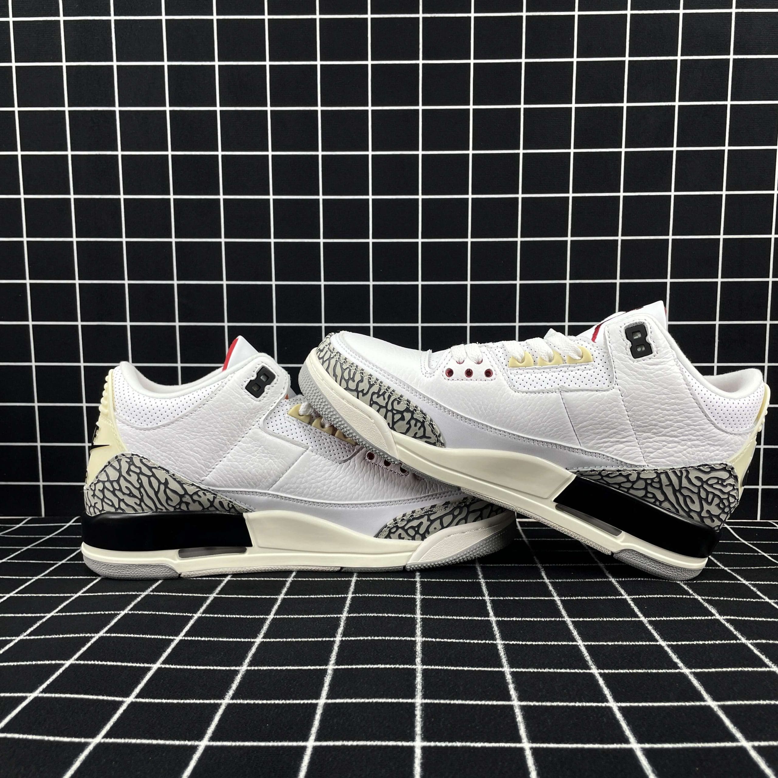 Jordan 3 Retro White Cement Reimagined Replica