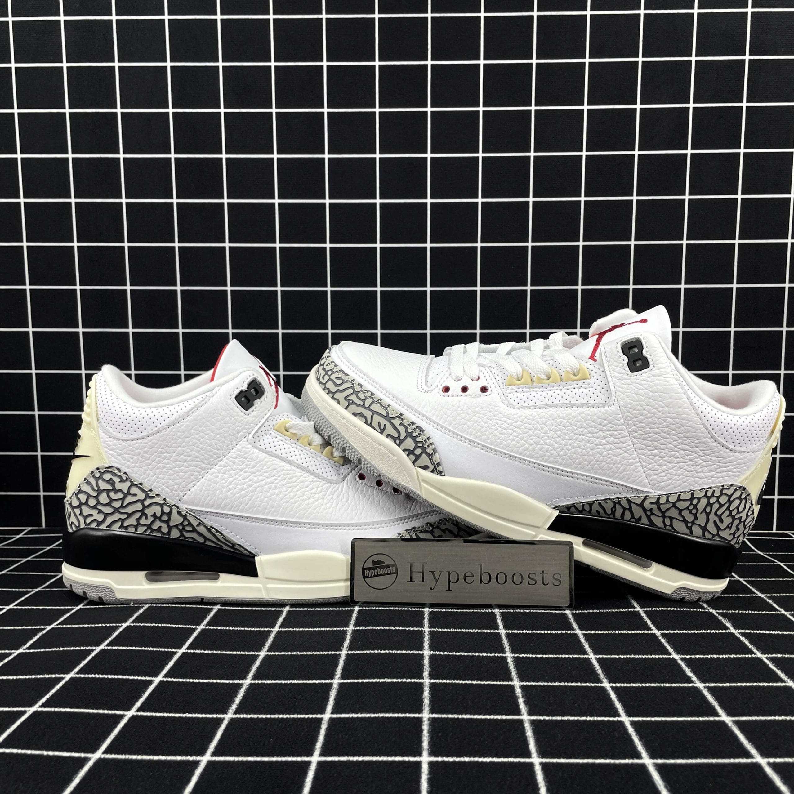 Jordan 3 Retro White Cement Reimagined Replica