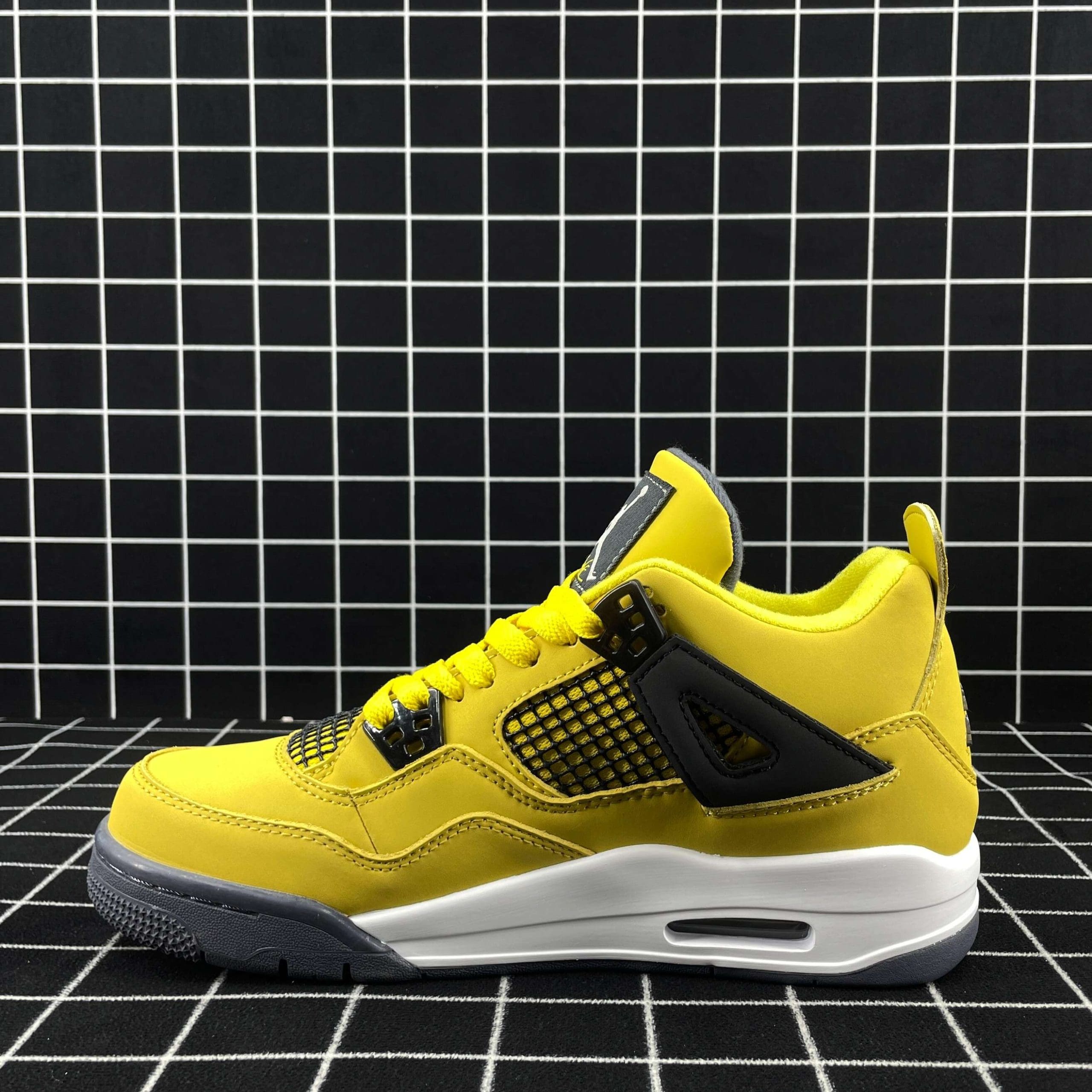 Jordan 4 Retro Lightning Replica