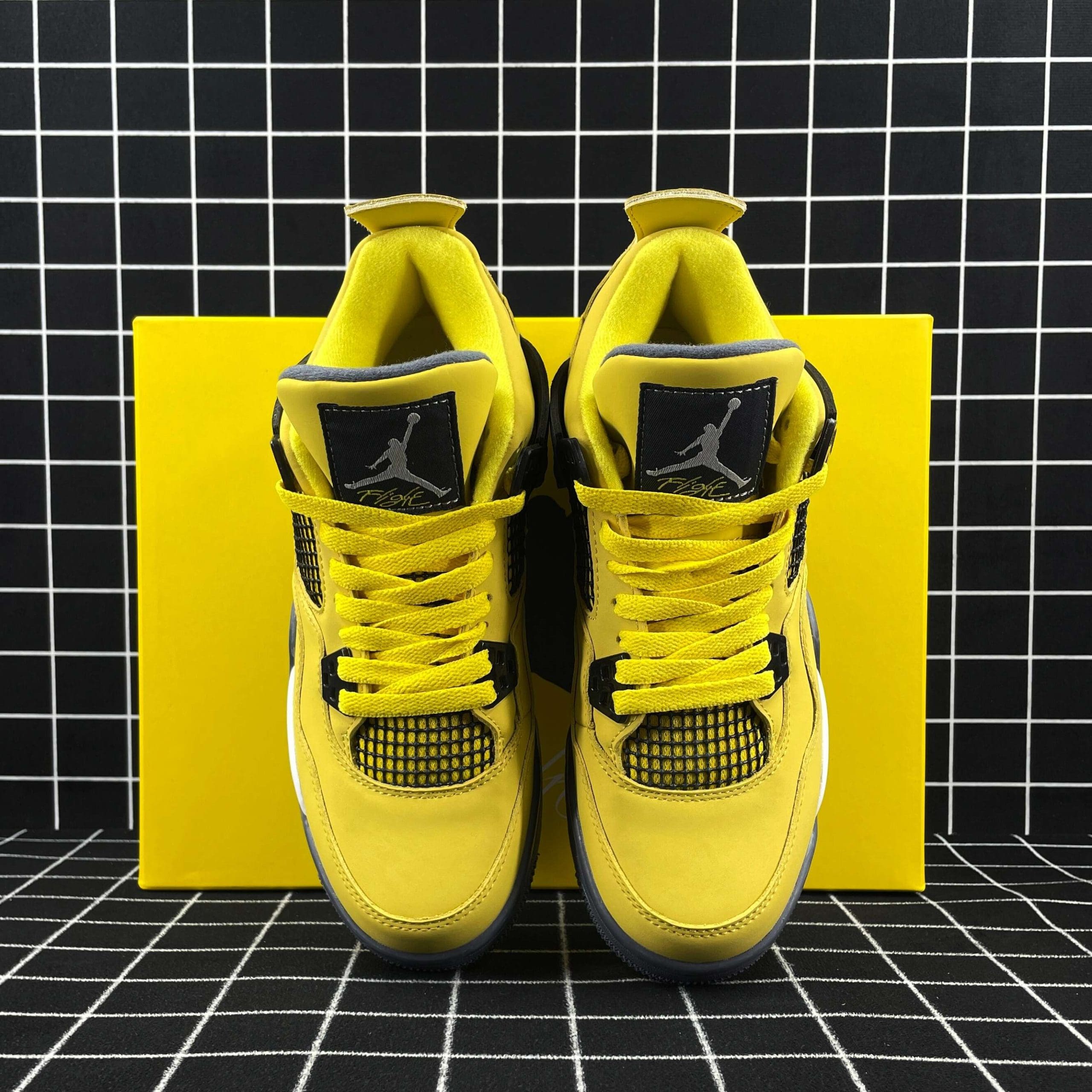 Jordan 4 Retro Lightning Replica