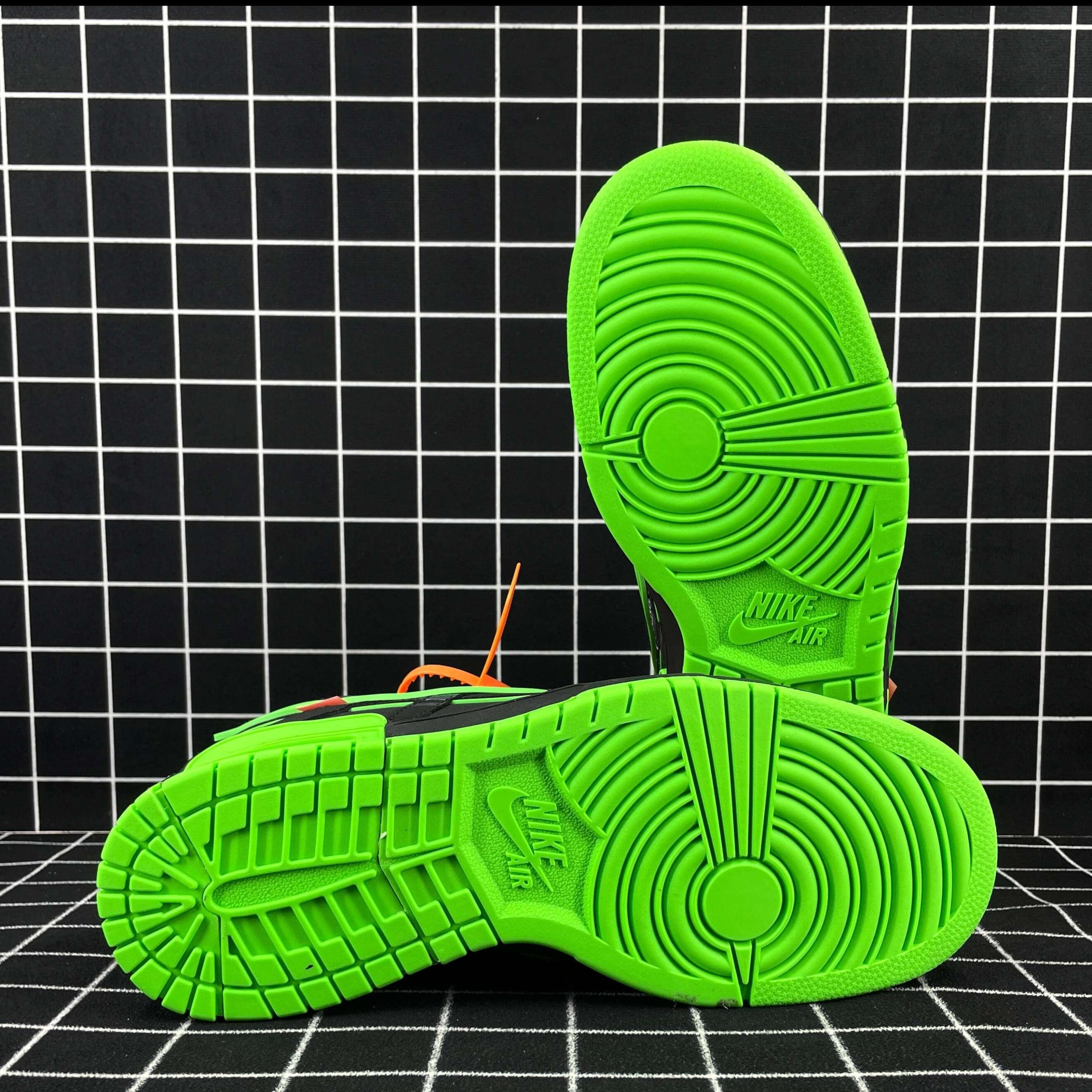 Nike Air Rubber Dunk Green Strike Replica