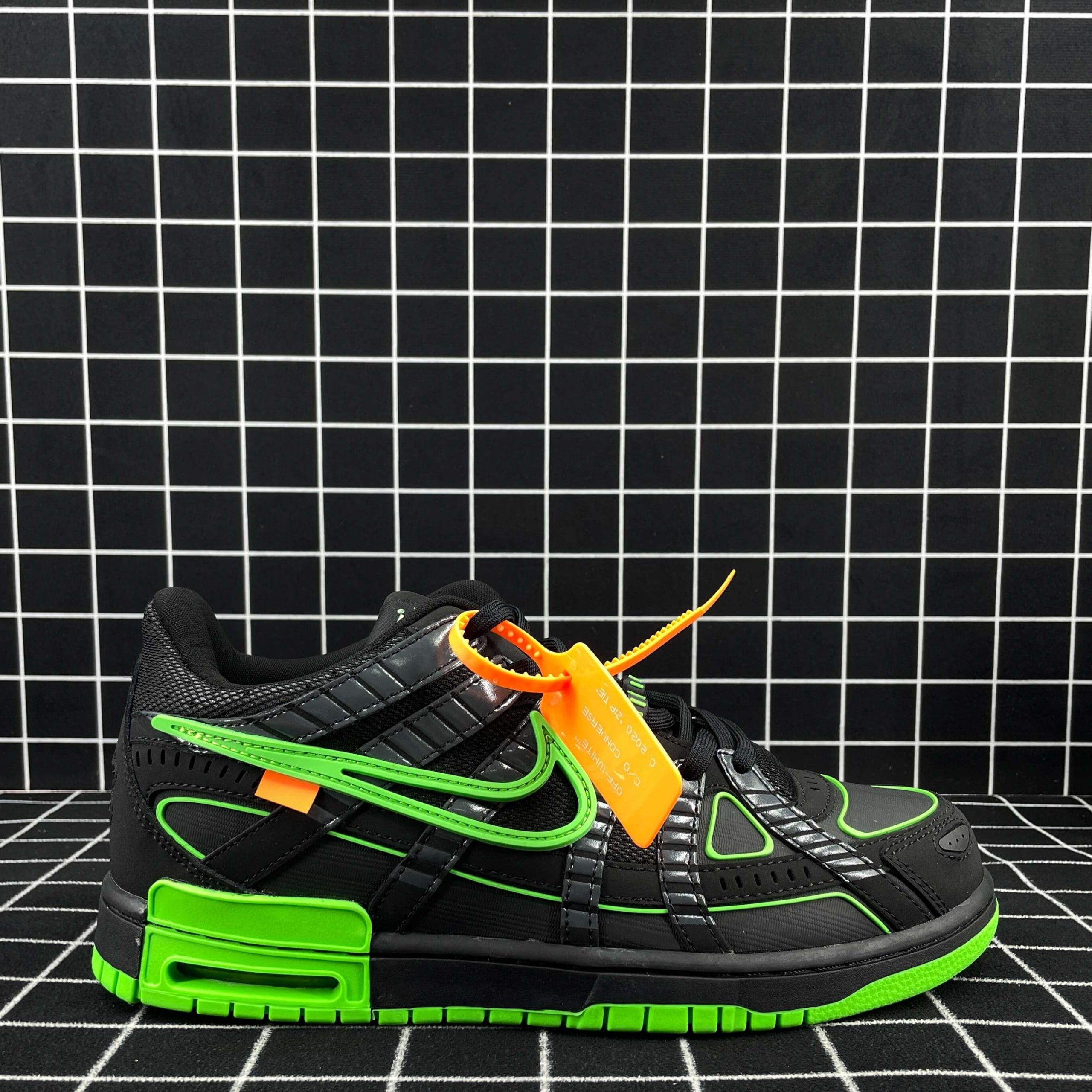 Nike Air Rubber Dunk Green Strike Replica