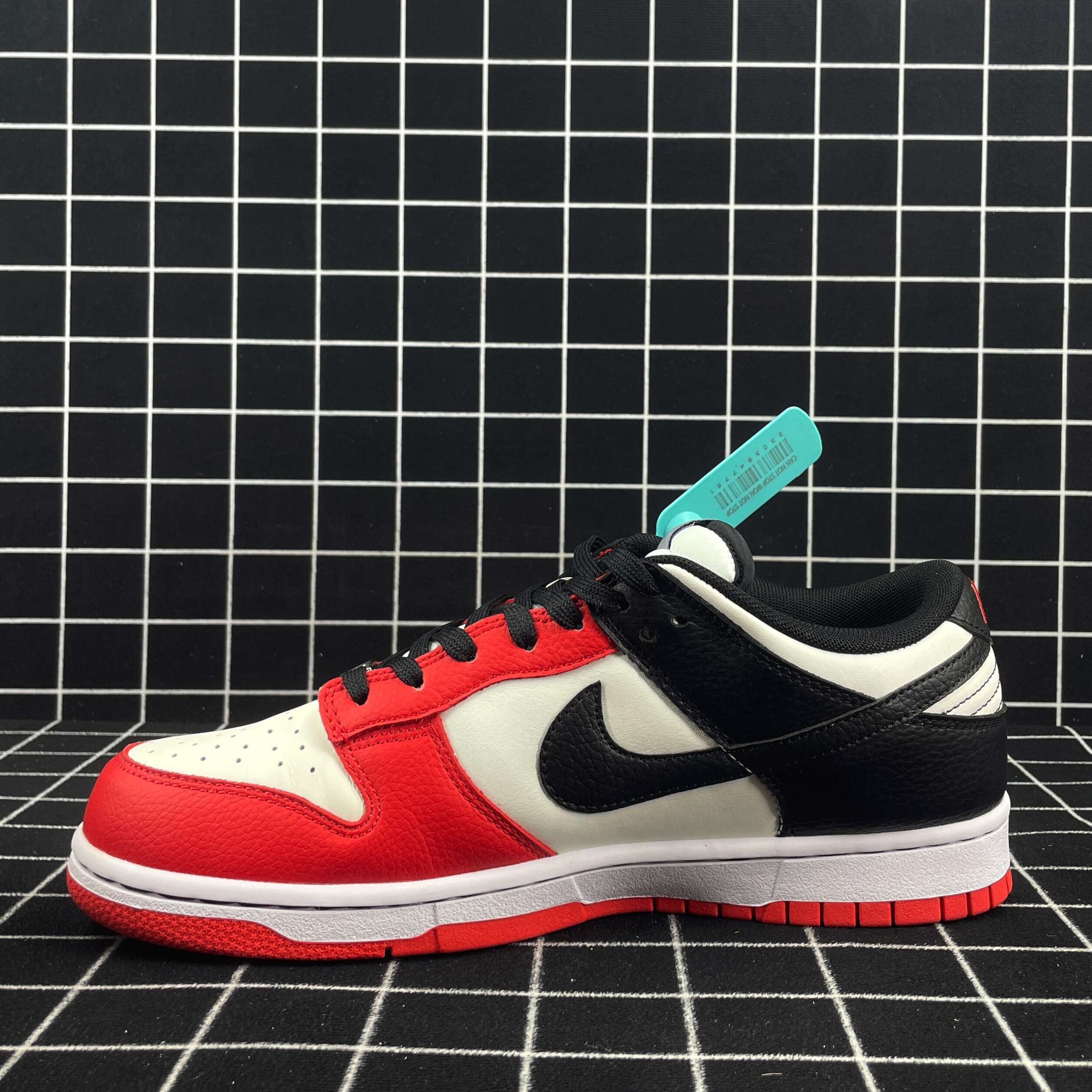 Nike Dunk Low EMB NBA 75th Anniversary Chicago Replica