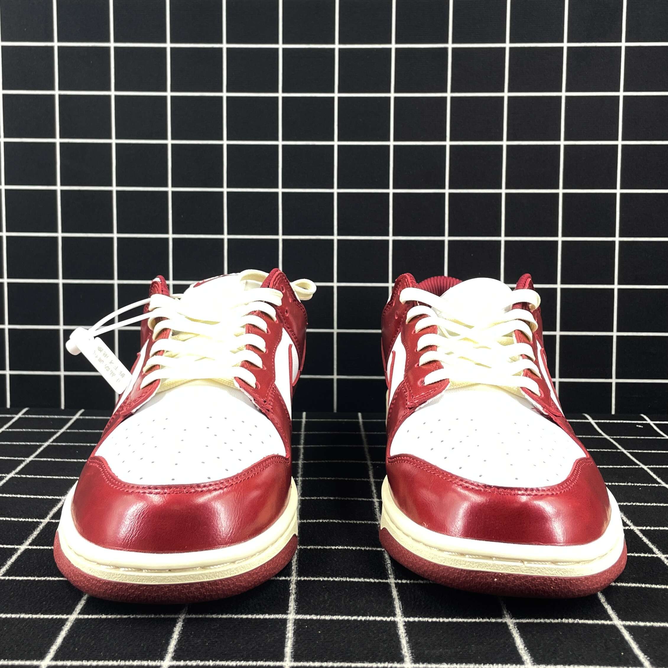 Nike Dunk Low PRM Vintage Team Red Replica