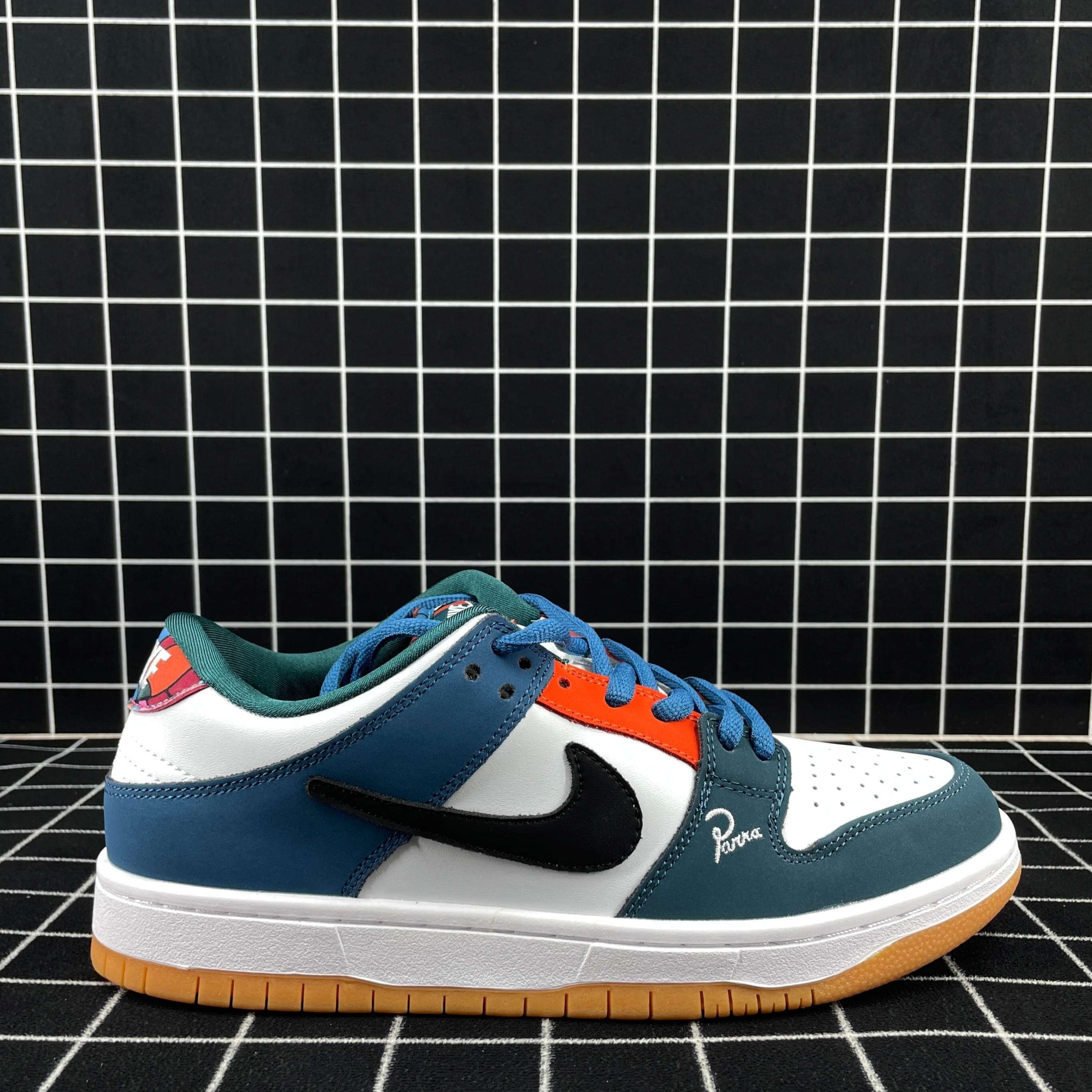 Nike Dunk SB Low Pro QS Parra (Friends & Family) (2021) Replica