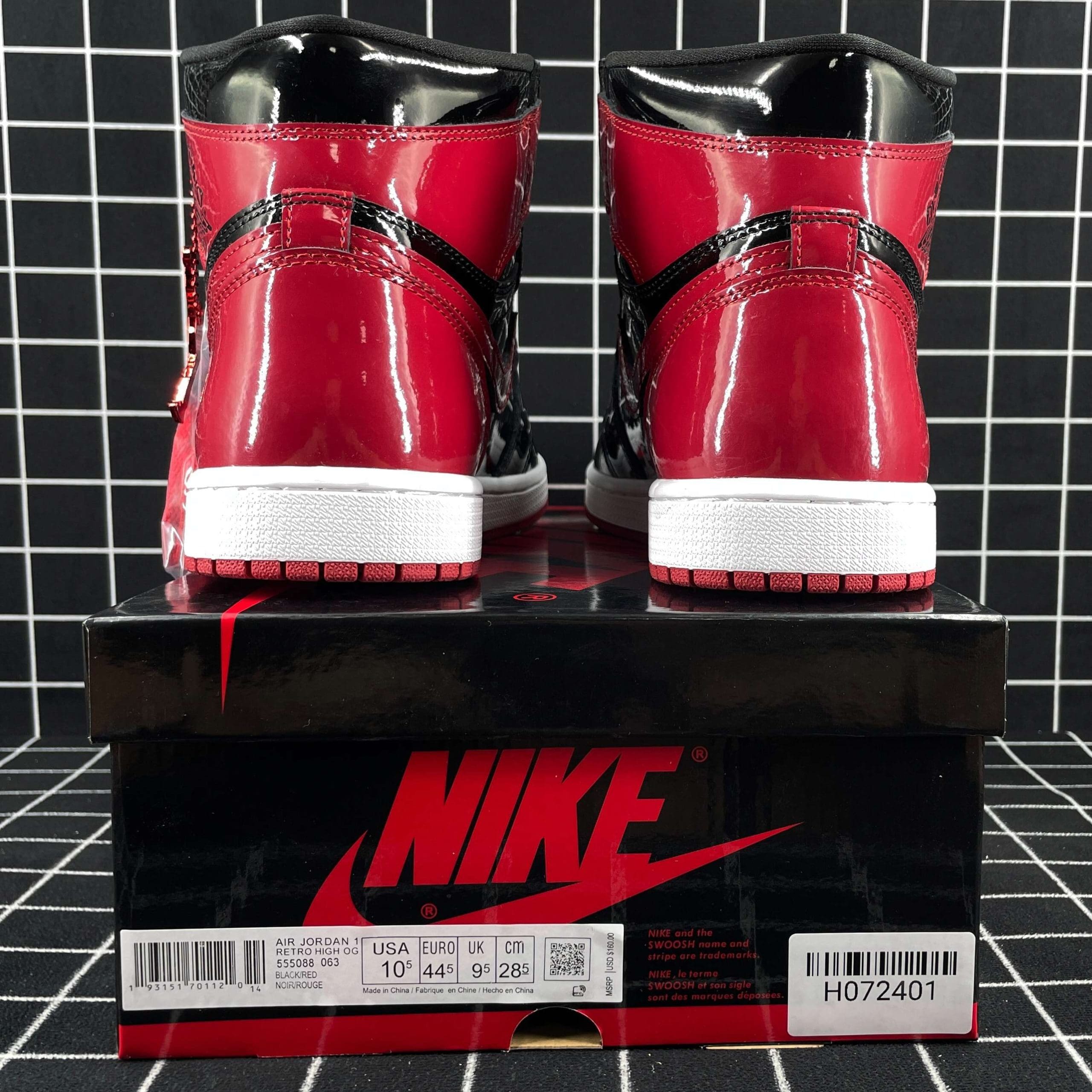Special Offer Jordan 1 Retro High OG Patent Bred Replica