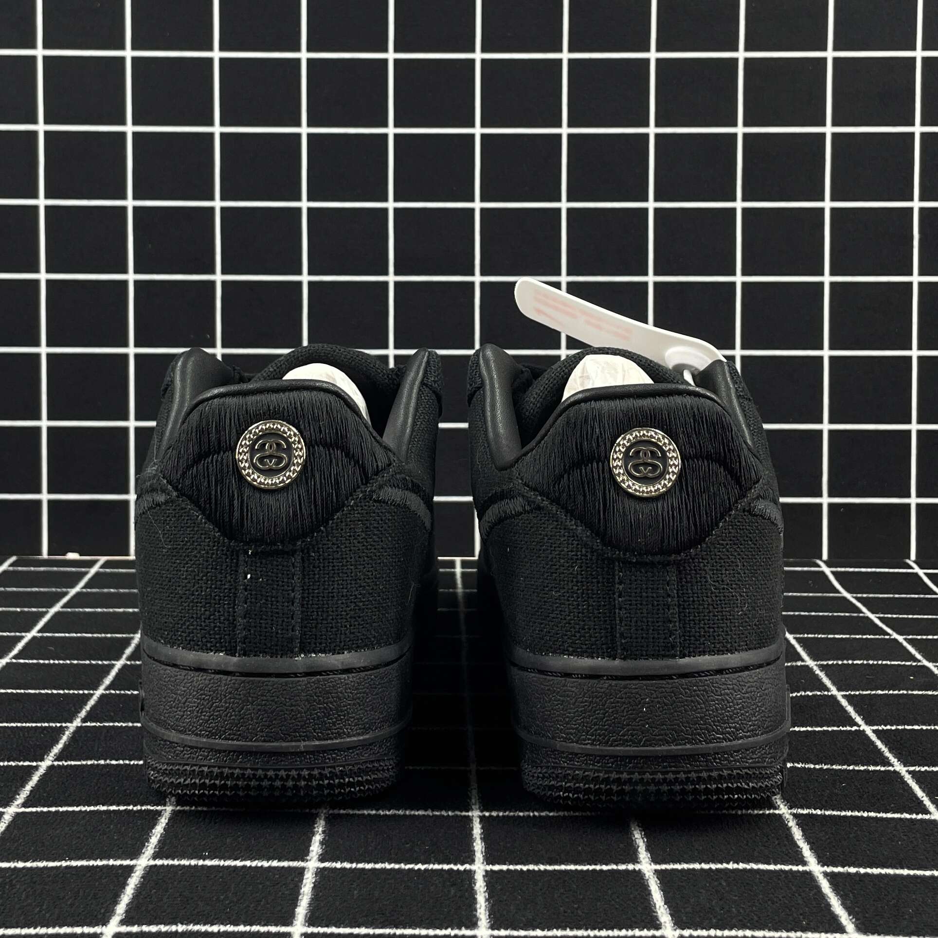 Stussy x Nike Air Force 1 Low Black Replica