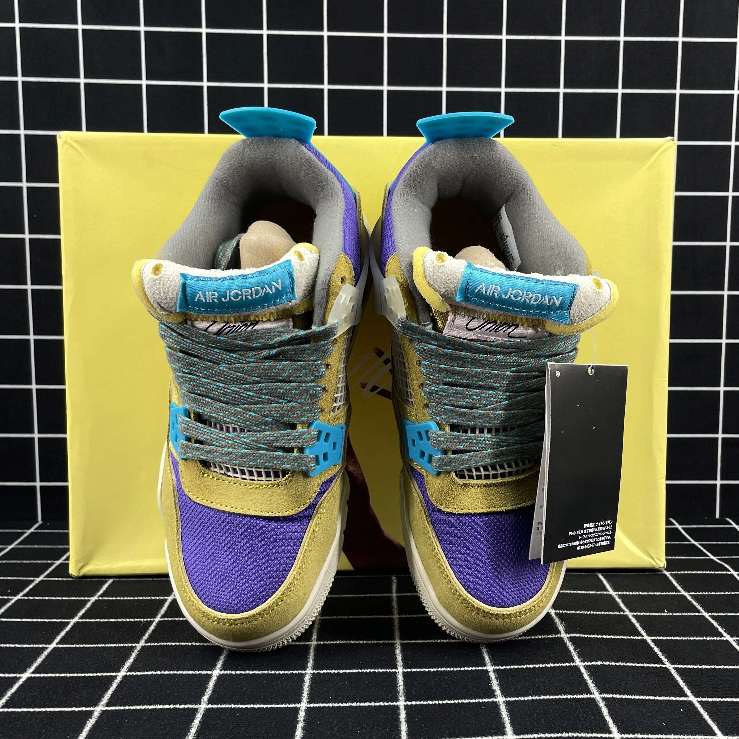 Union LA x Air Jordan 4 Desert Moss Replica