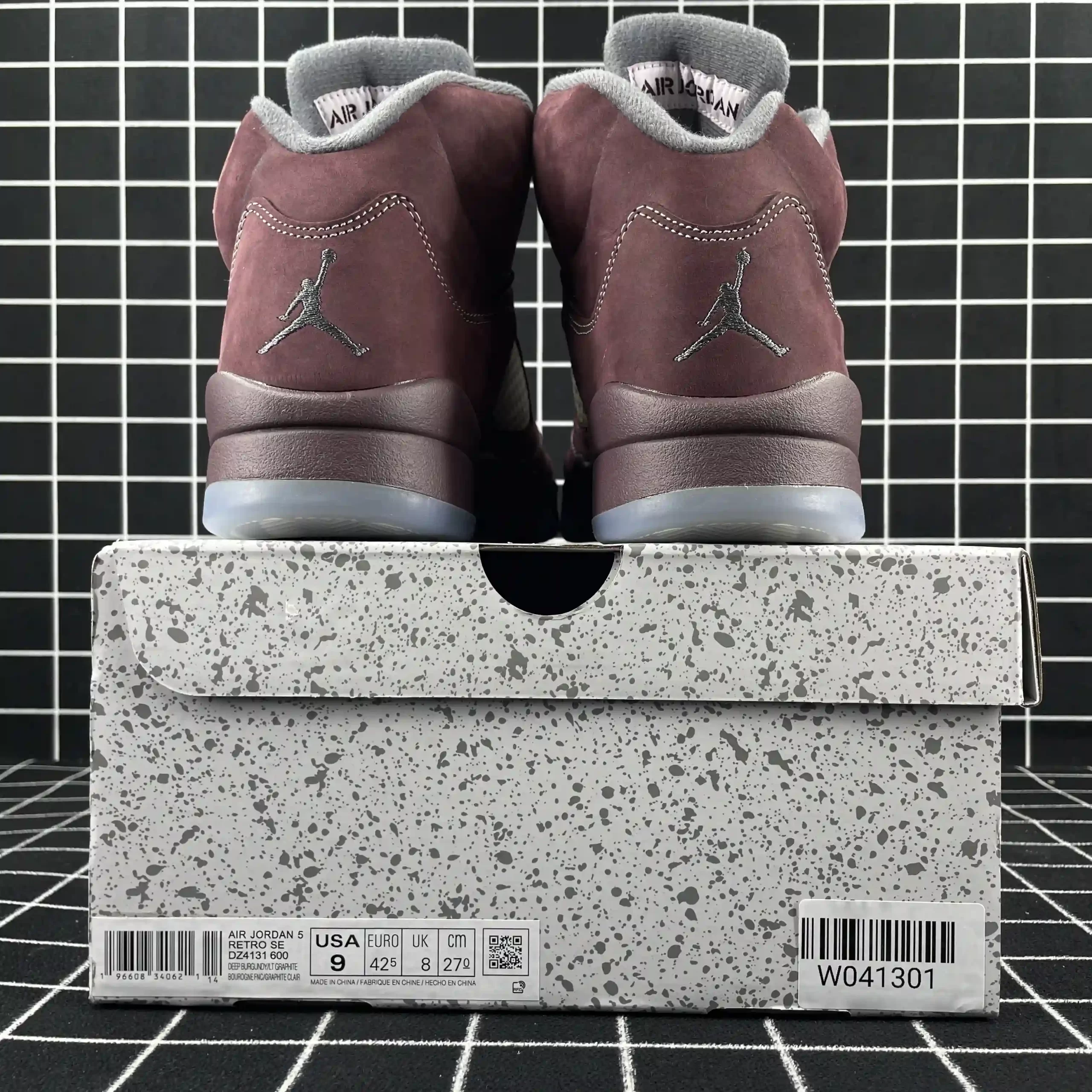 Jordan 5 Retro Burgundy (2023) Replica