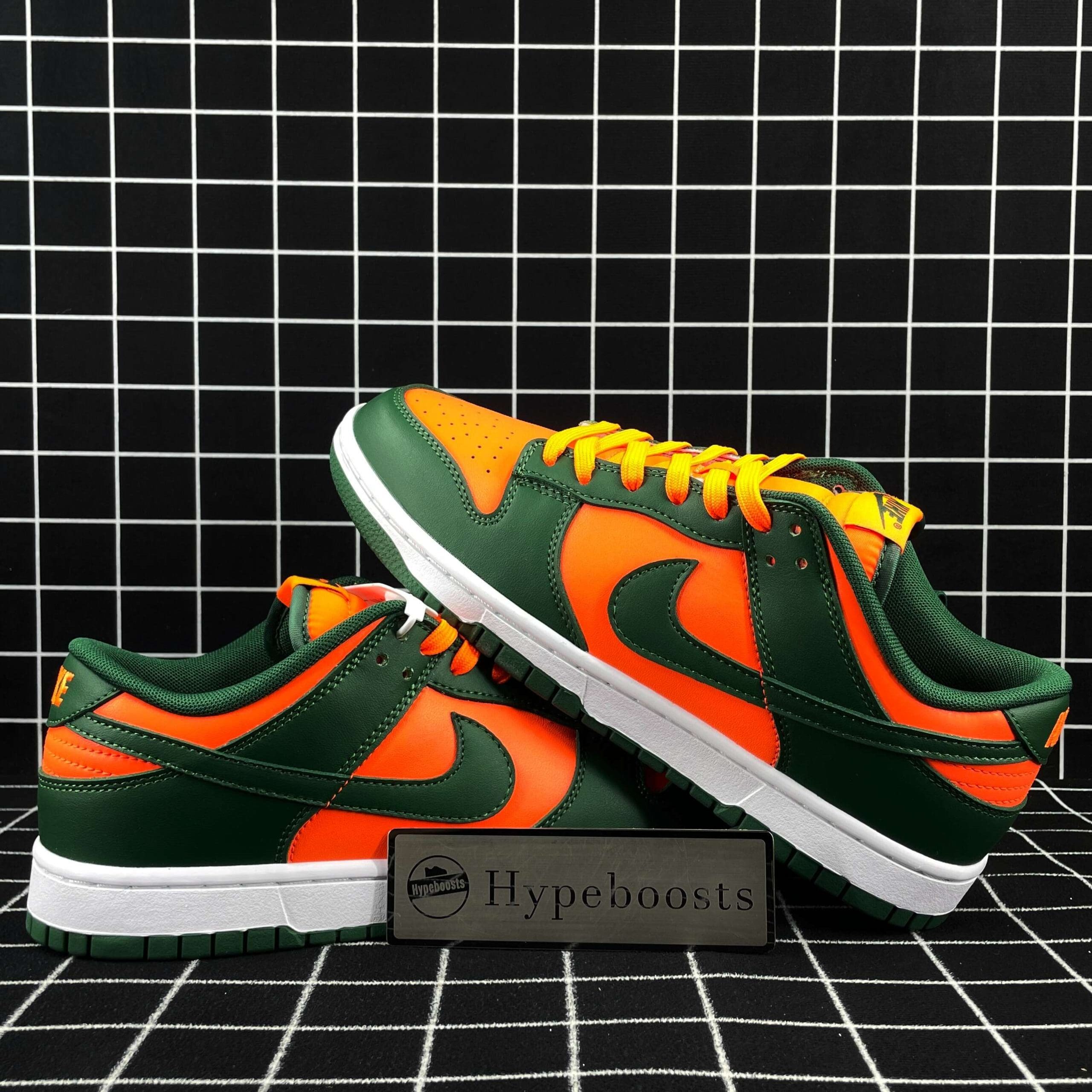 Nike Dunk Low Retro Miami Hurricanes Replica