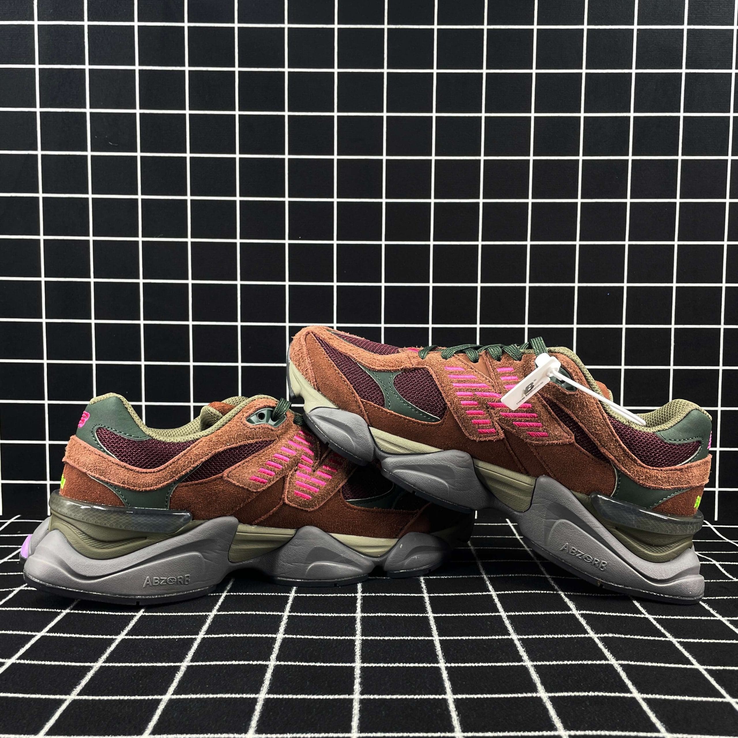 New Balance 9060 Burgundy Pink Replica