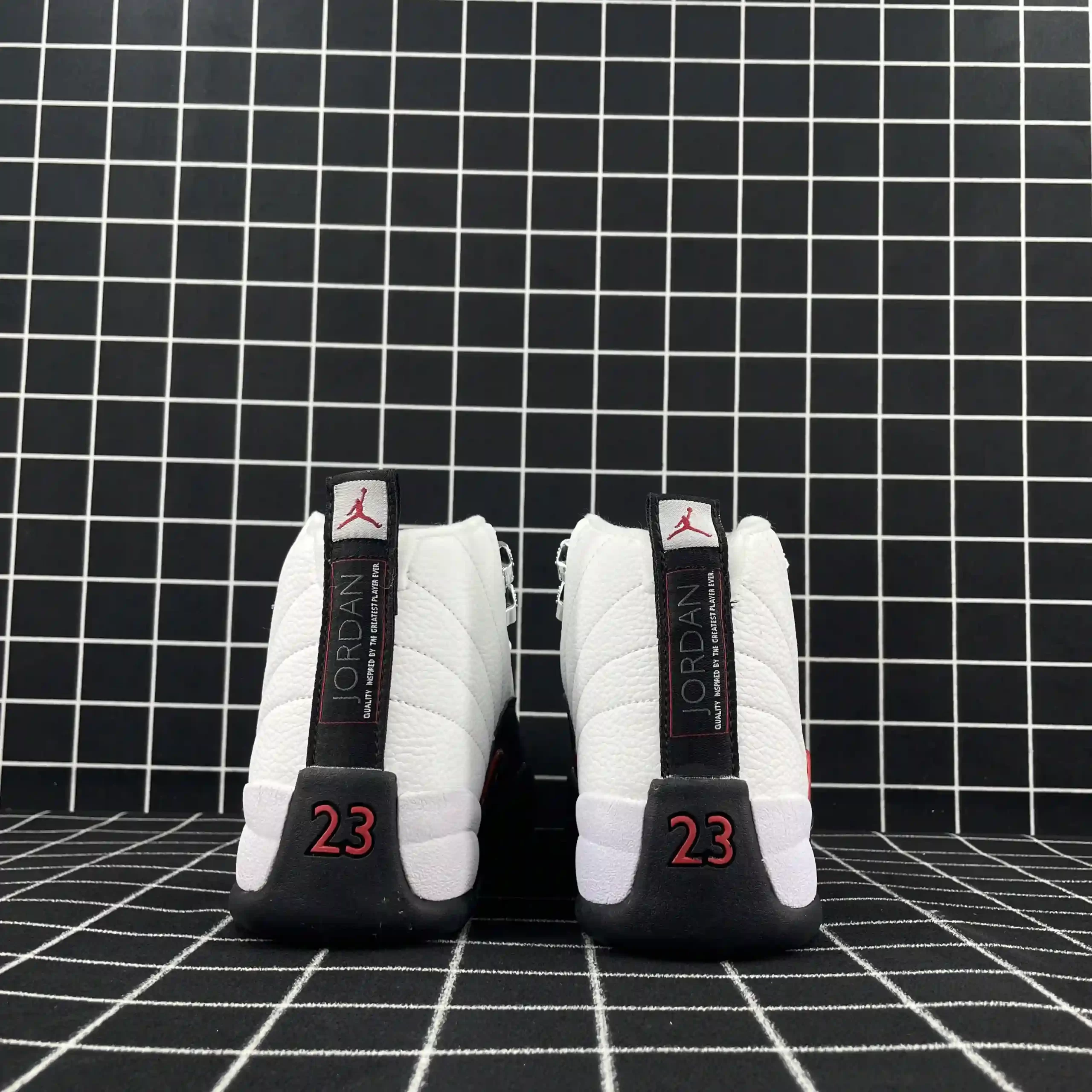 Air Jordan 12 Red Taxi Replica