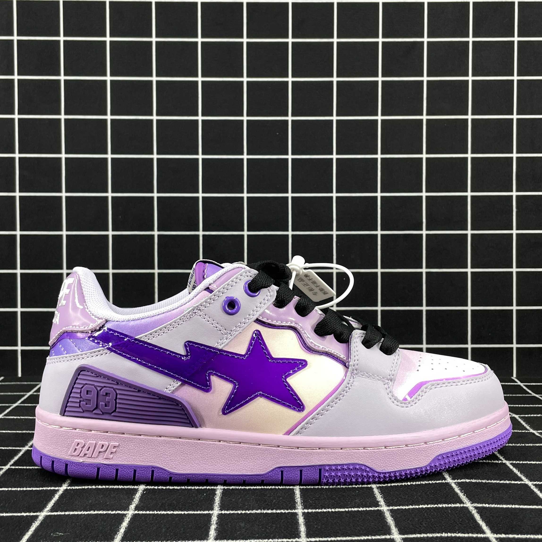 A Bathing Ape Bape SK8 Sta Purple
