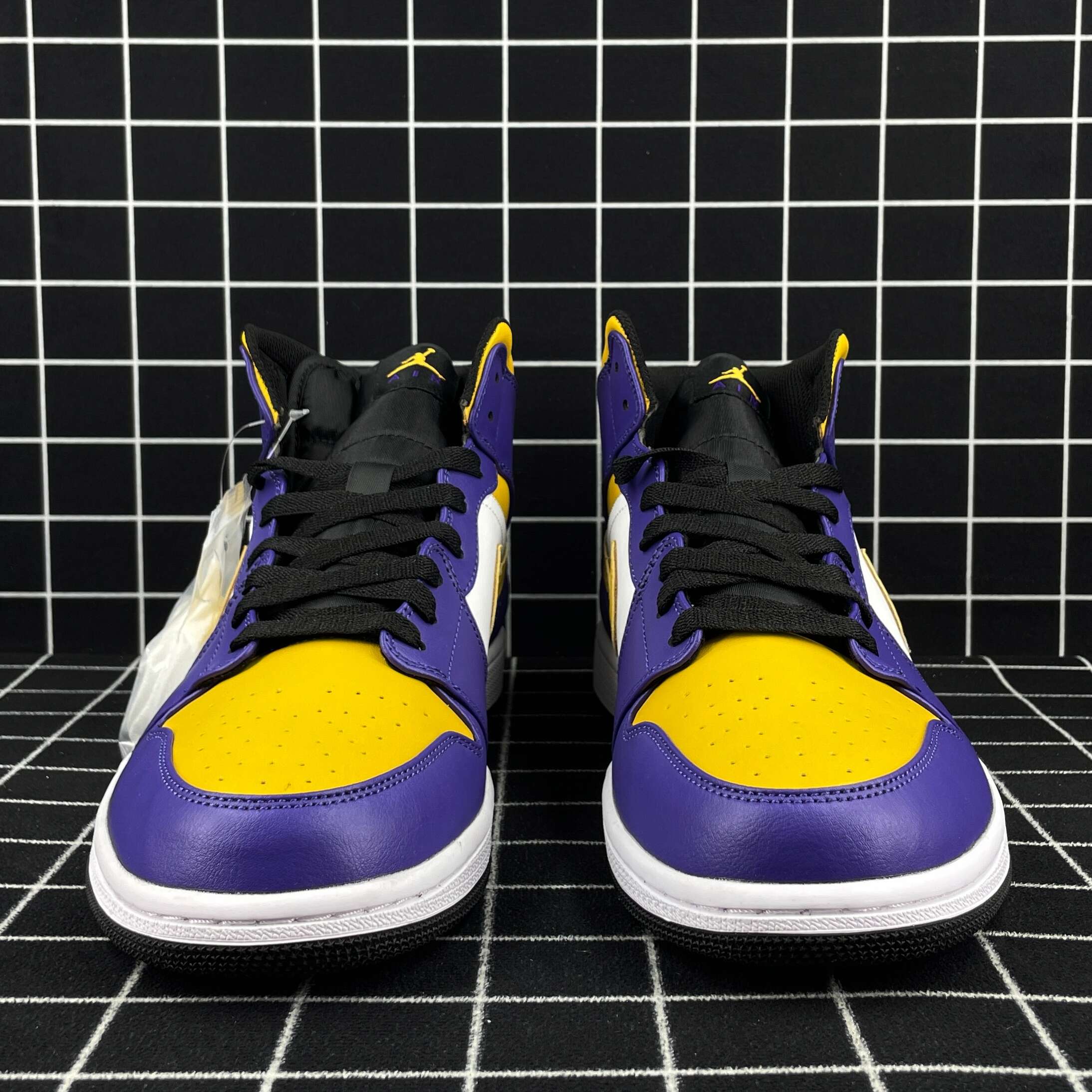 Jordan 1 Mid Lakers Replica