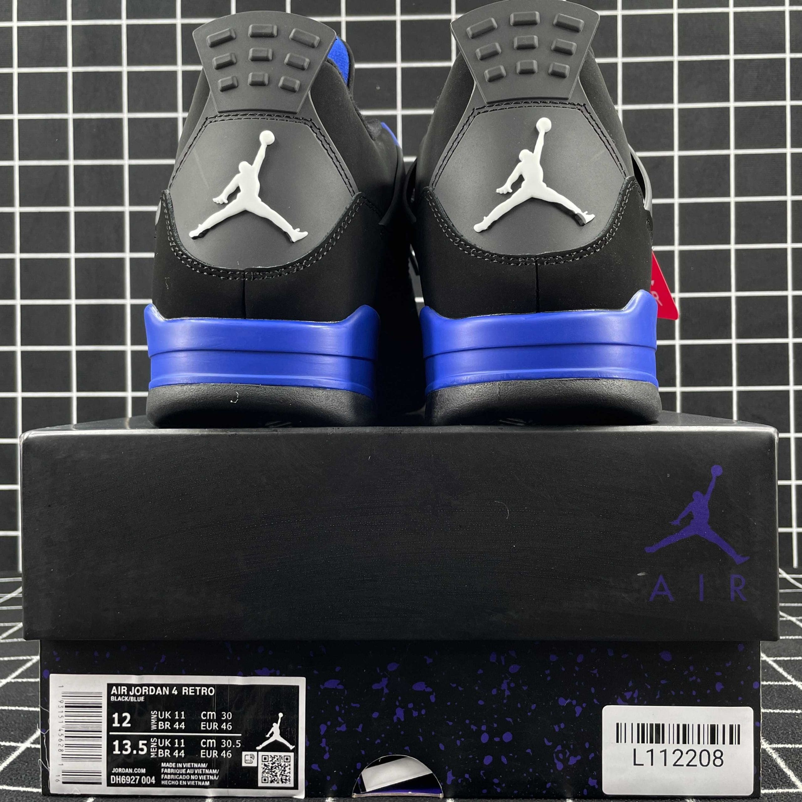 New Air Jordan 4 Blue Thunder Replica