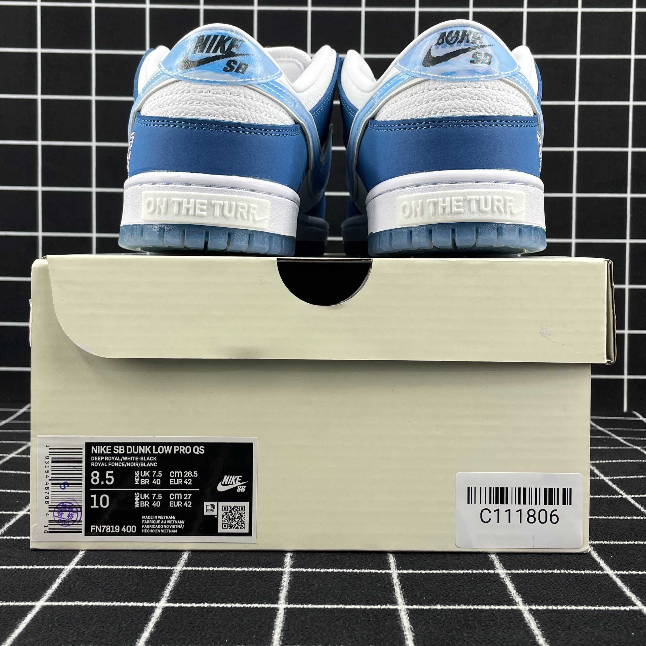 Nike SB Dunk Low Born x Raised One Block At A Time Replica