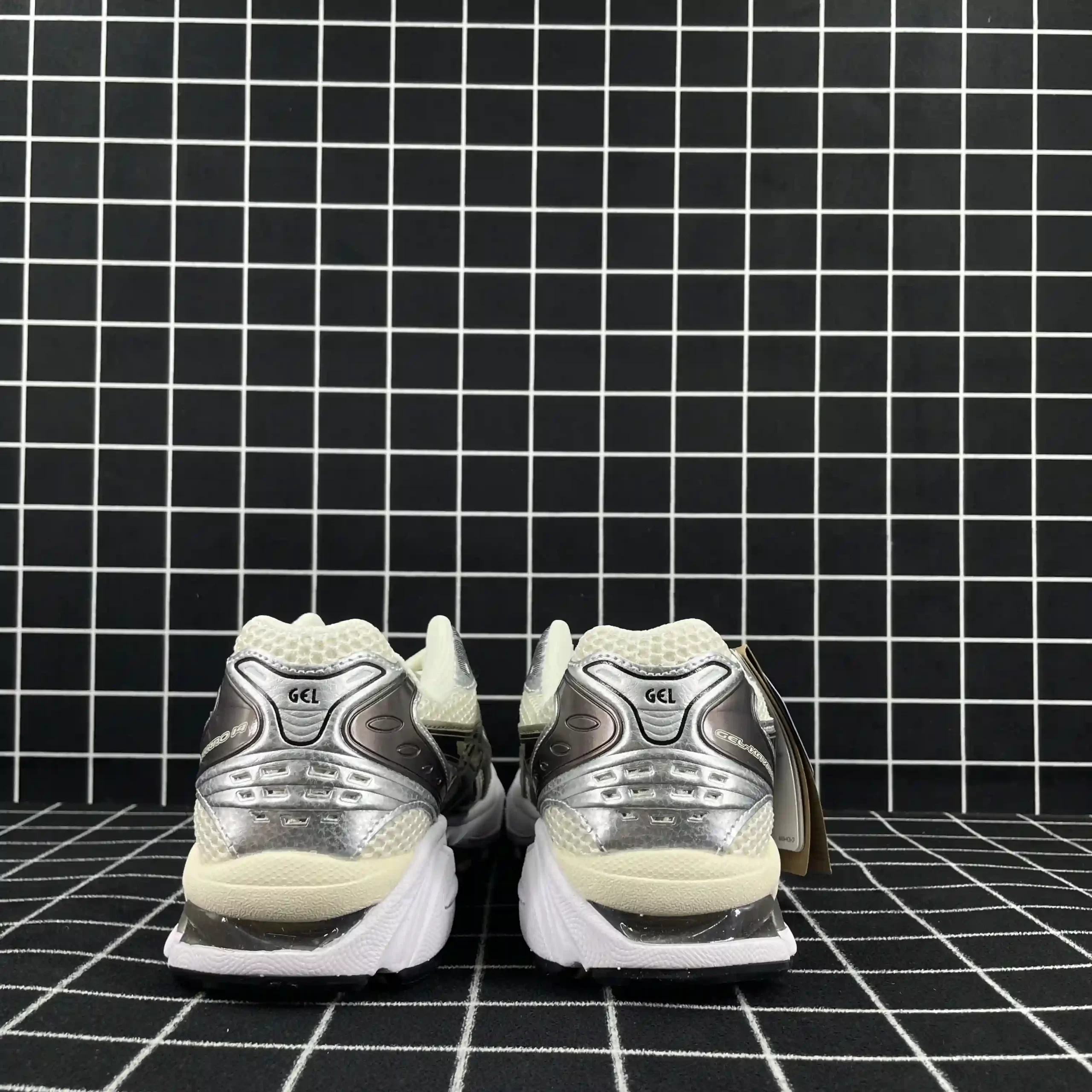 As*ic*s gel-kayano 14 cream black metallic plum