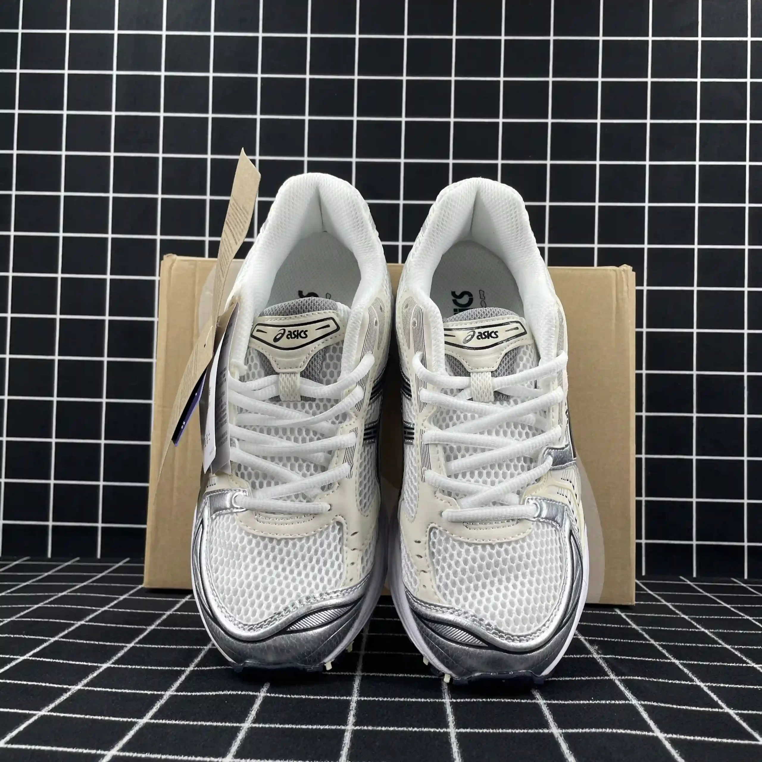 As*ic*s gel kayano 14 white midnight