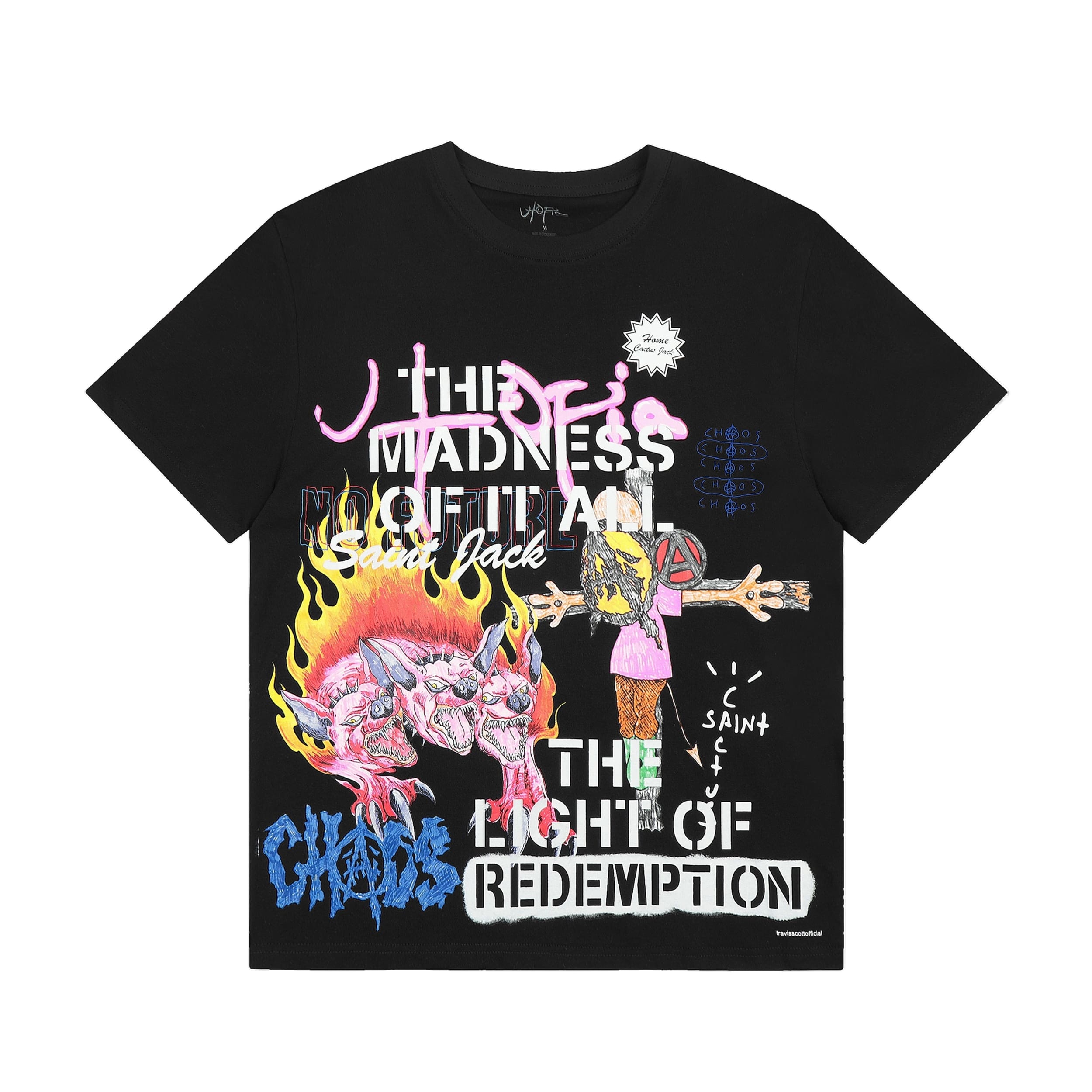 Travis Scott Utopia X St Michael Tee