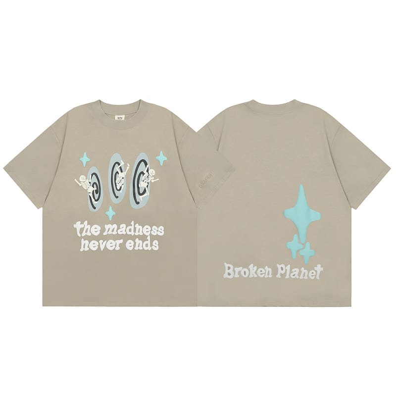 Broken Planet Puff Print Tee