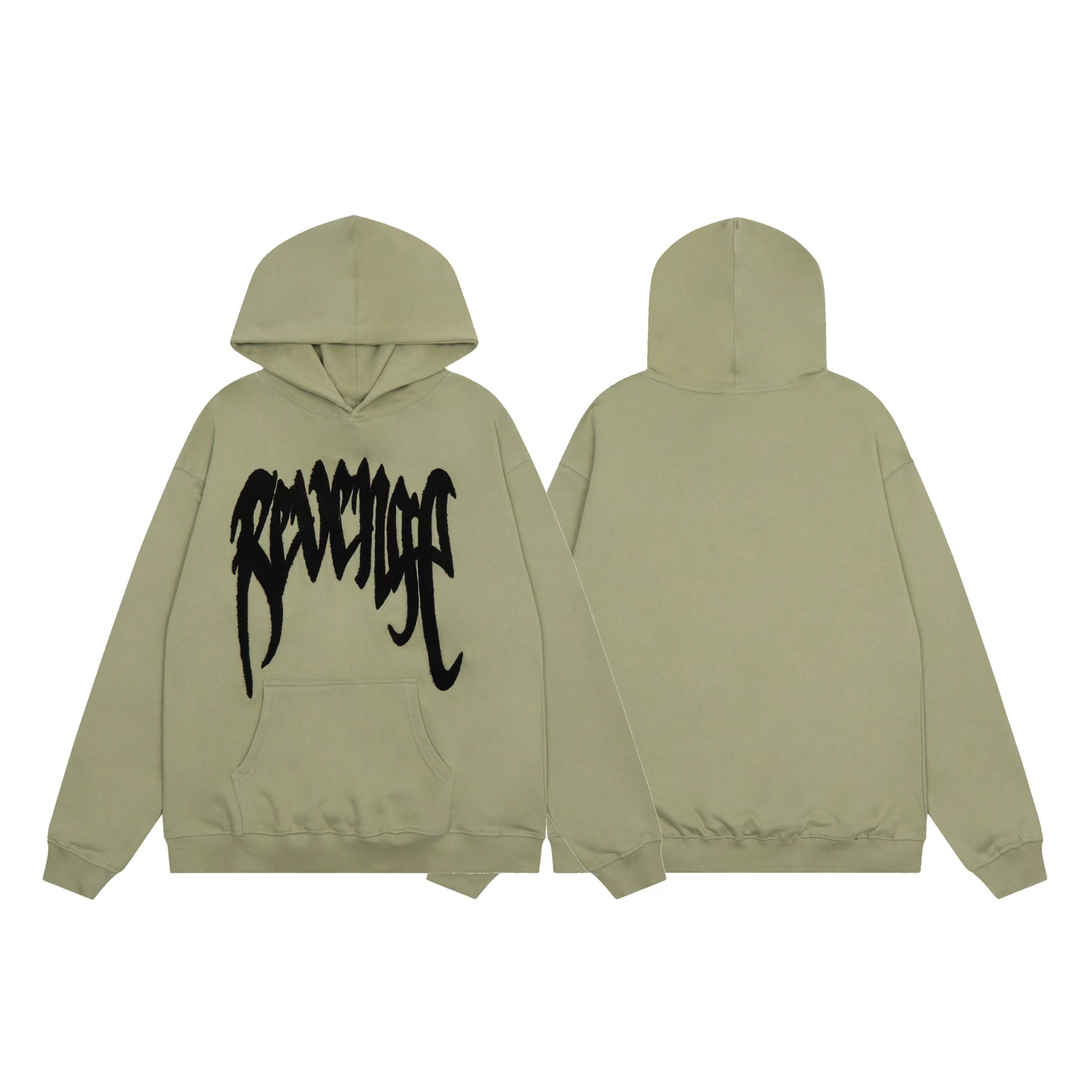 Revenge Keel Smoke Skull Hoodie