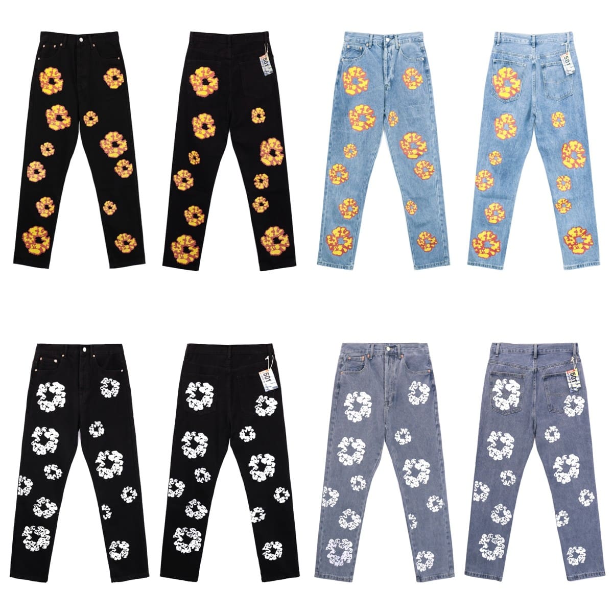 Denim Tears Kapok Garland Jeans